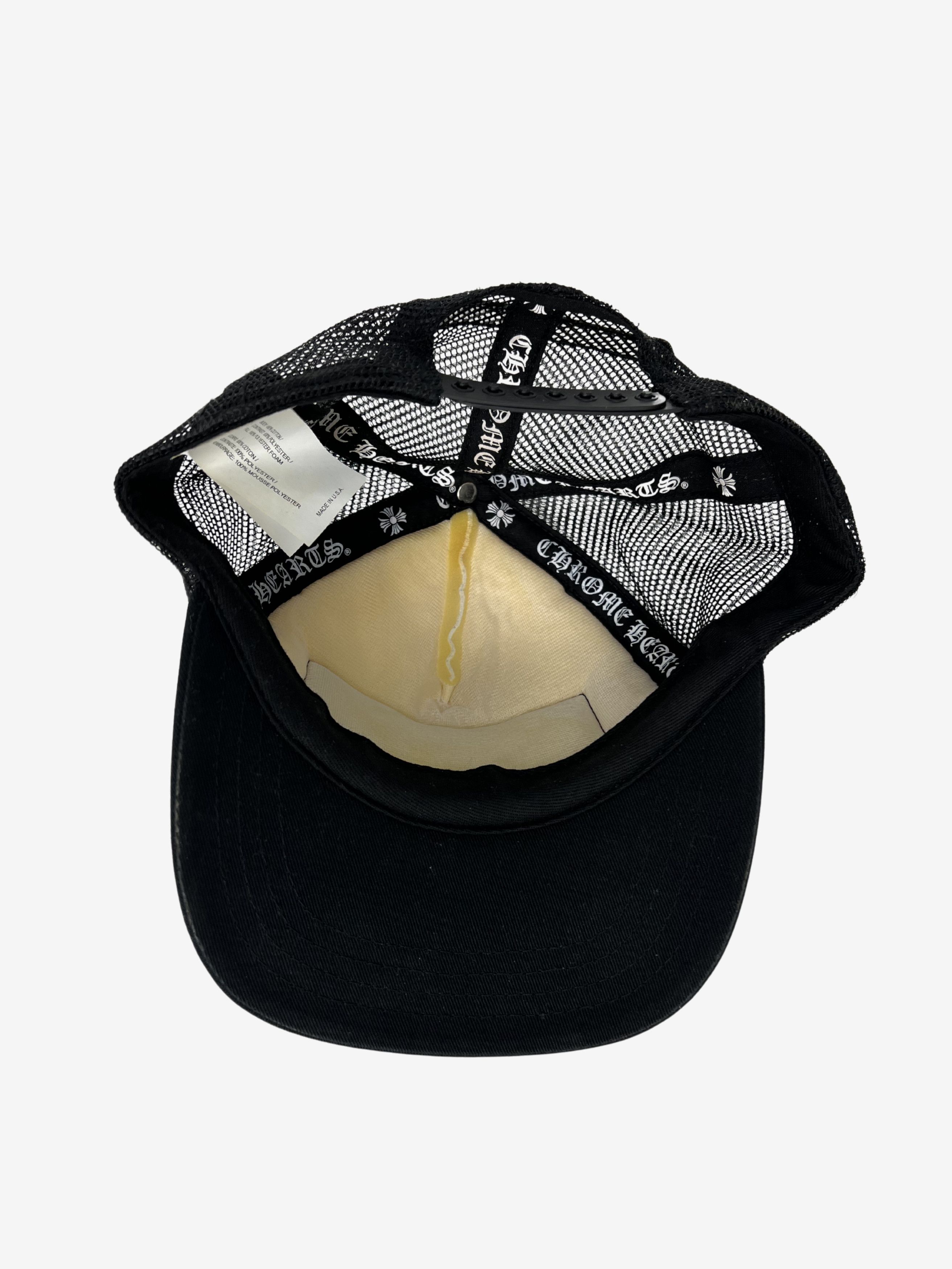 Chrome Hearts Chrome Hearts Matty Boy White Chomper Trucker Hat Size ONE SIZE - 8 Thumbnail