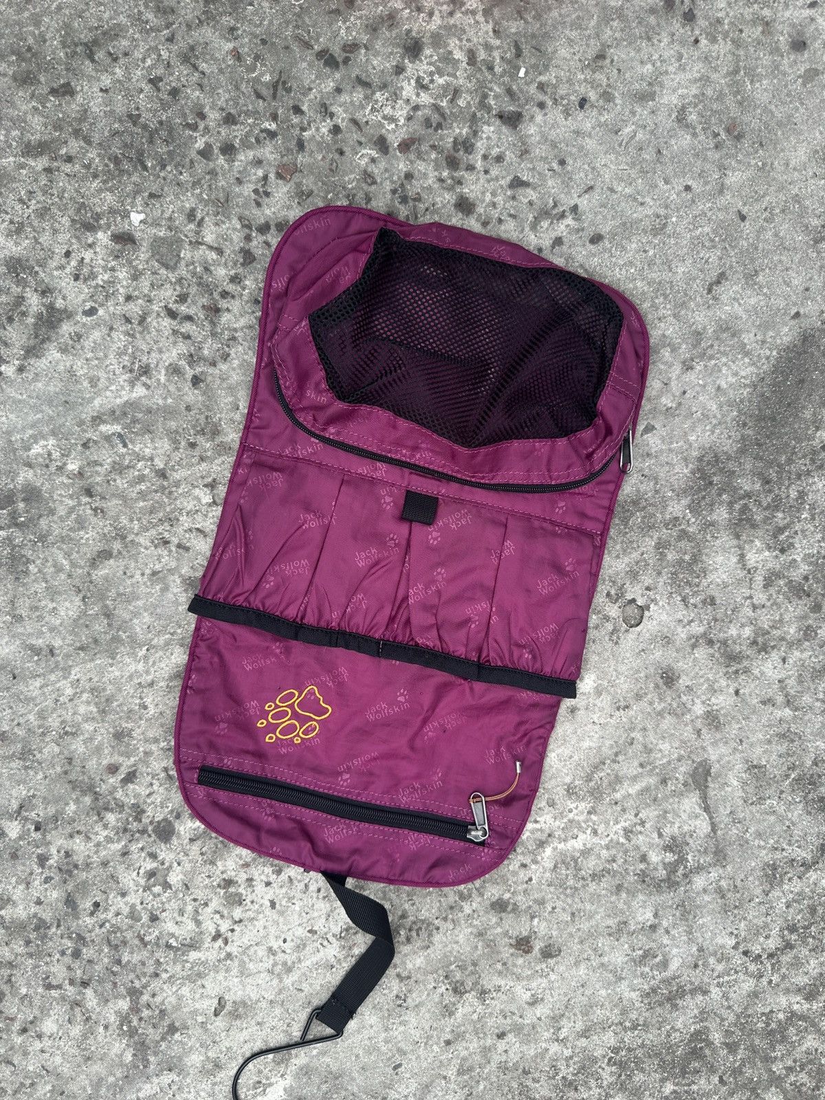 Jack Wolfskin Jack Wolfskin Mini Waschsalon Outdoor Rare Casual Bag Size ONE SIZE - 2 Thumbnail