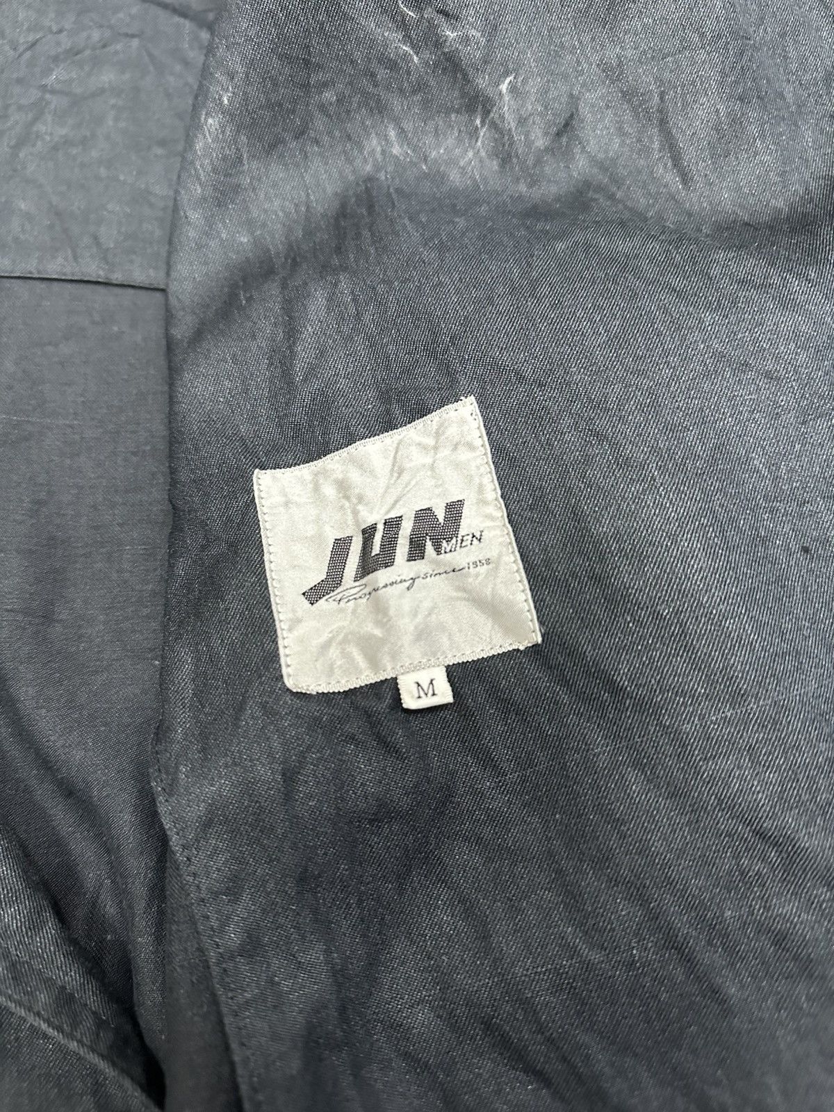 JUN MEN Vintage 90s JUN MEN Crop Bomber Jacket Size US M / EU 48-50 / 2 - 9 Thumbnail