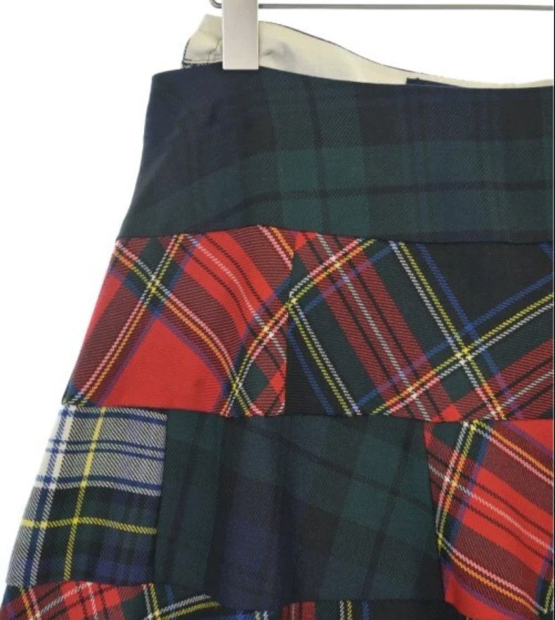 Comme des Garcons Comme Des Garcons Multicolored plaid skirt Size 25" / US 0 / IT 36 - 3 Thumbnail