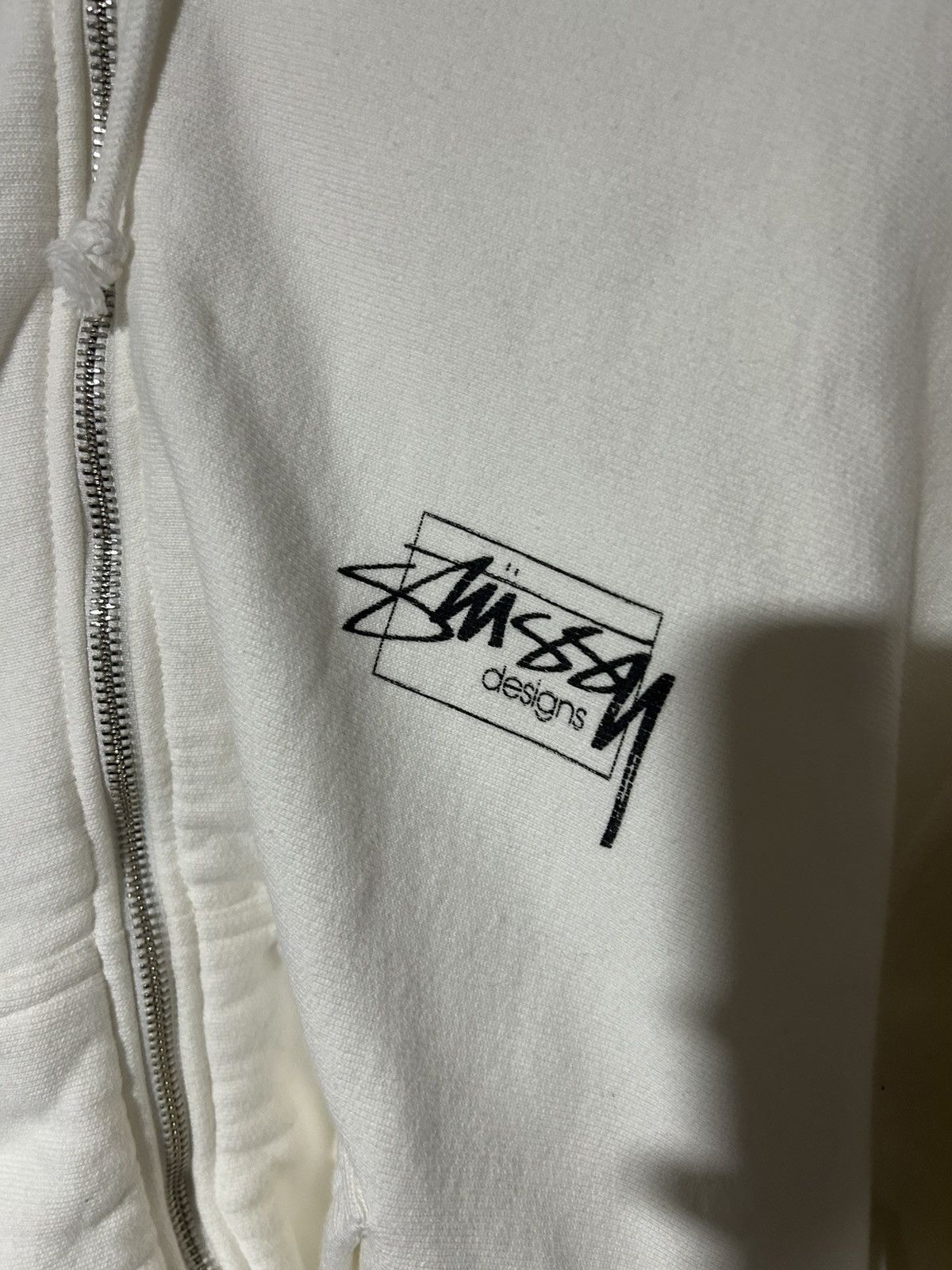 Stussy Stussy Modern Age Pig Dyed Zip Up Hoodie Size XL Size US XL / EU 56 / 4 - 3 Thumbnail