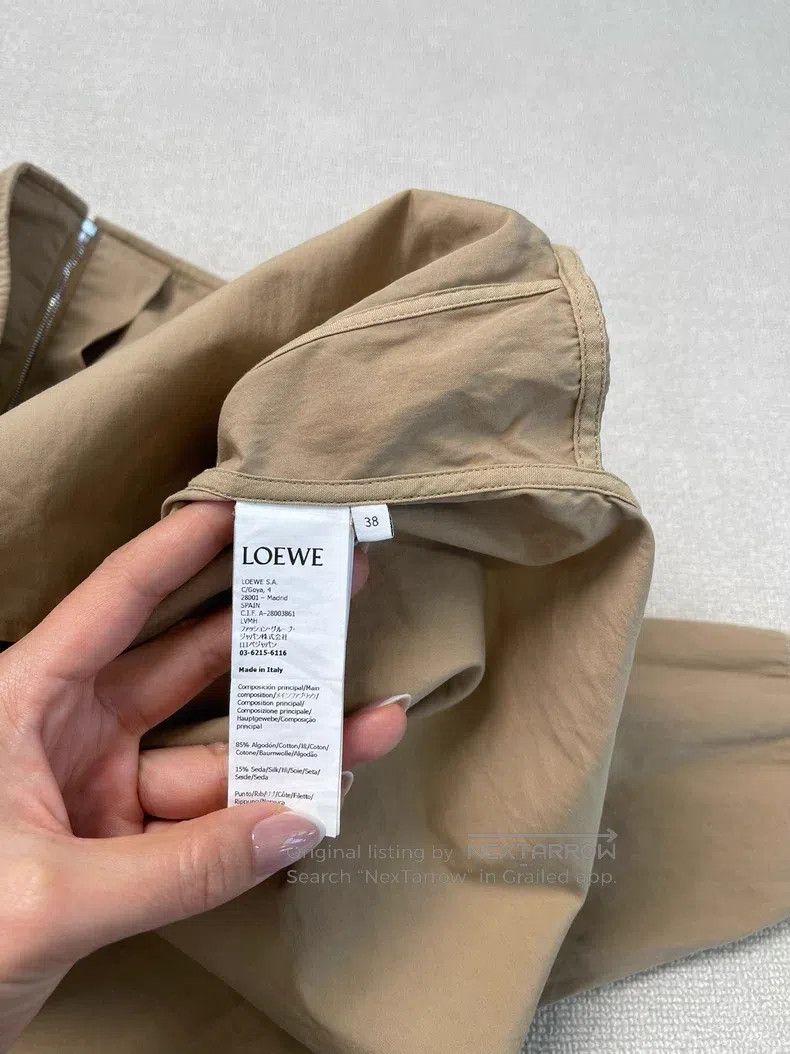 Loewe Loewe Pattern Logo Hooded Long Sleeve Jacket Size XS / US 0-2 / IT 36-38 - 4 Thumbnail