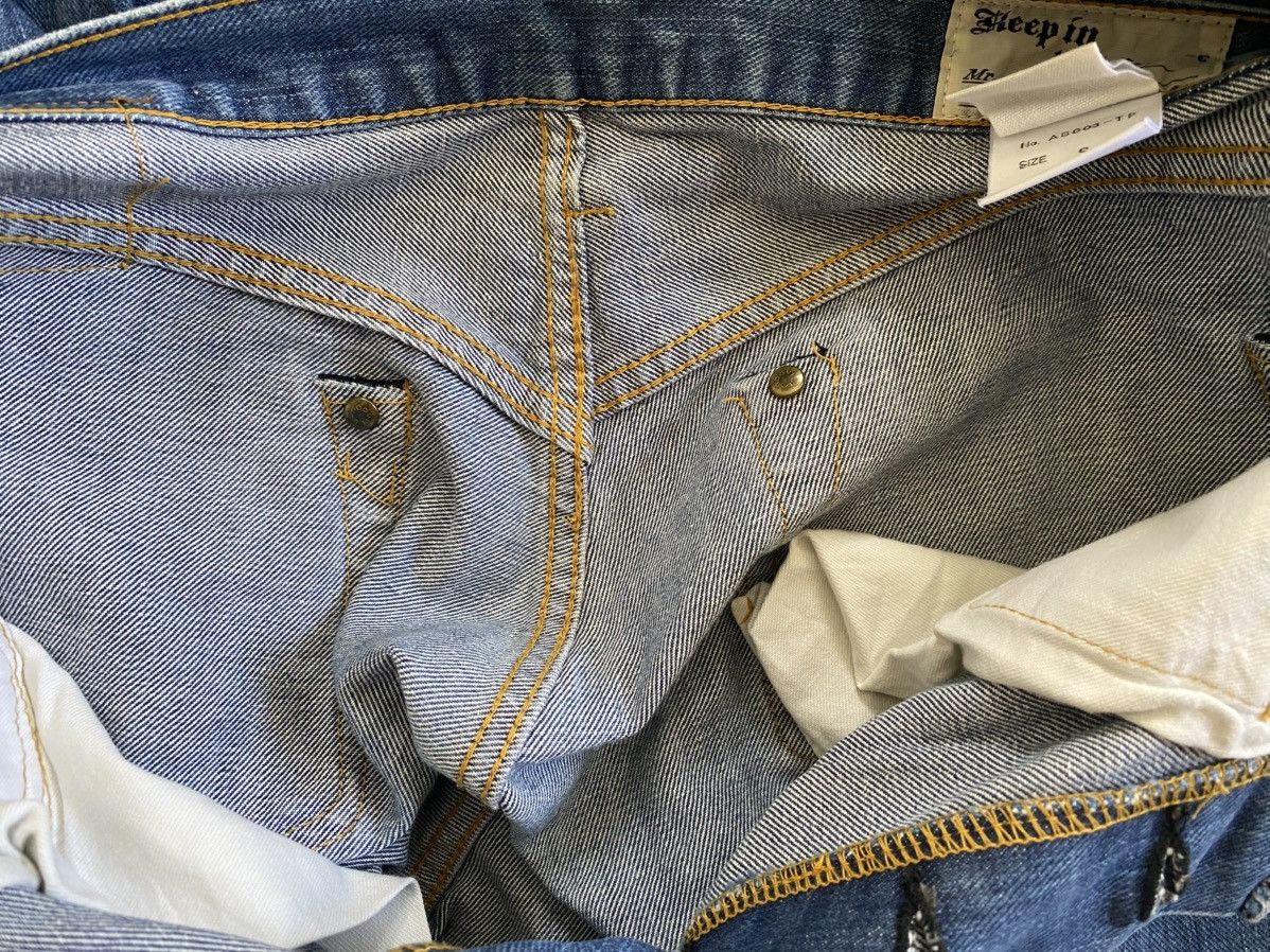 Japanese Brand Japan Made Elephant Fighting Selvedge Light Denim Jeans Size US 30 / EU 46 - 9 Thumbnail