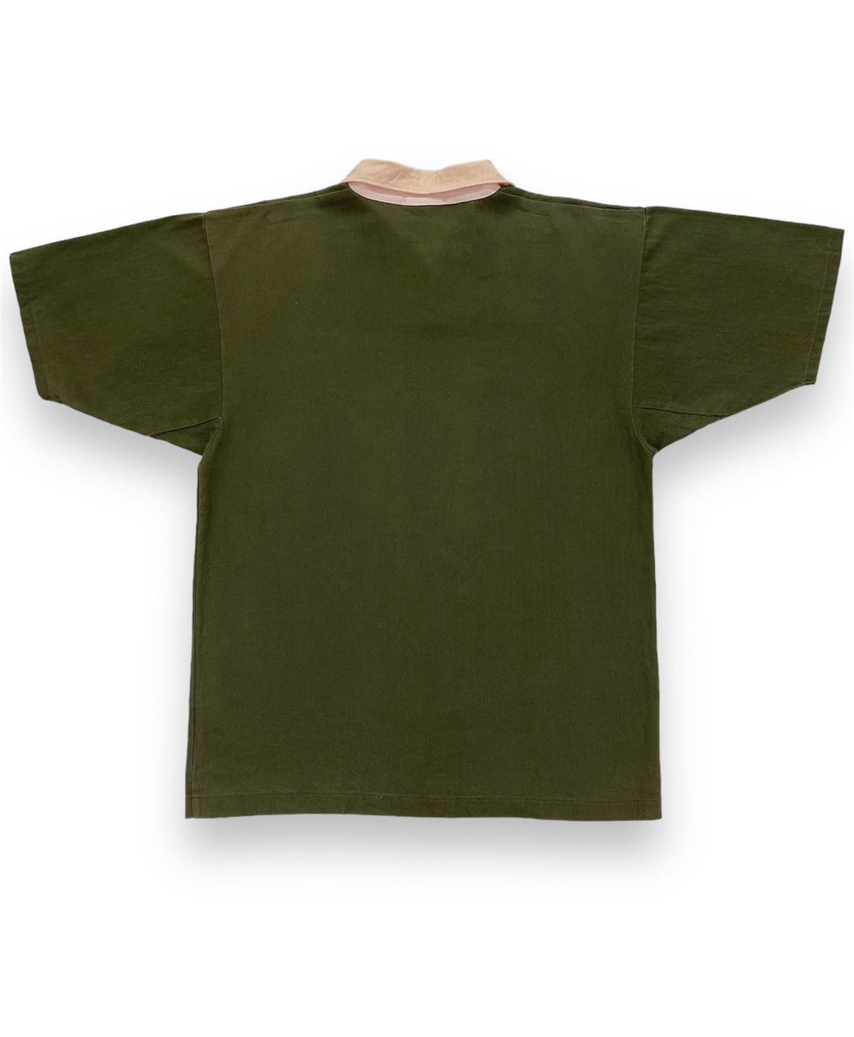 Japanese Brand Larry PGC By Progetto Herringbone Twill Shirt Size US M / EU 48-50 / 2 - 2 Thumbnail
