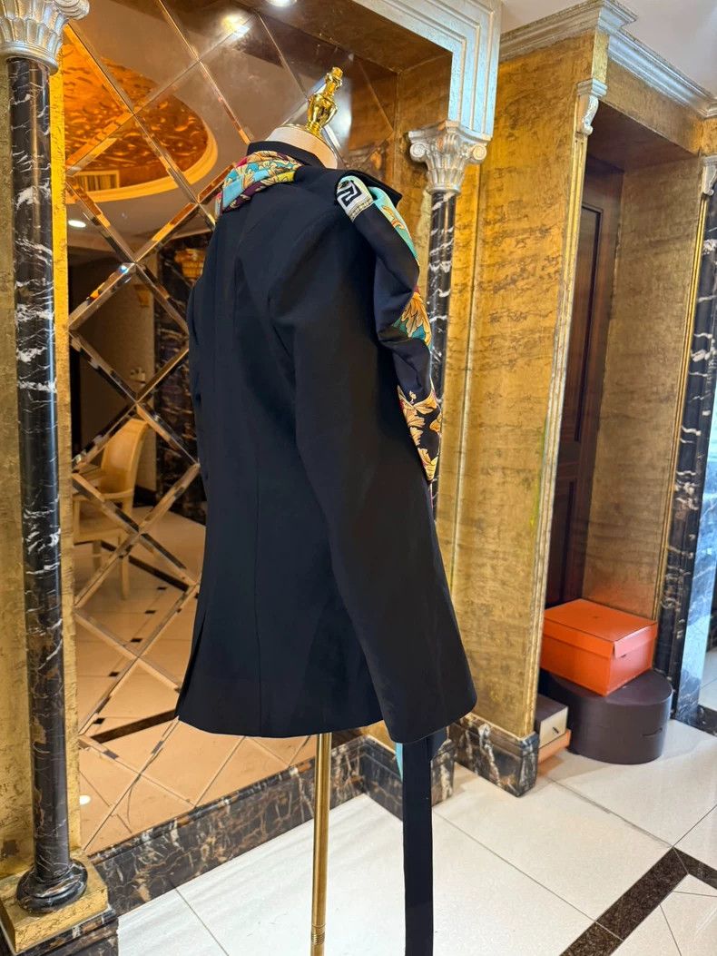 Versace Versace Baroque Maillard color scheme dress blazer Size US M / EU 48-50 / 2 - 5 Thumbnail