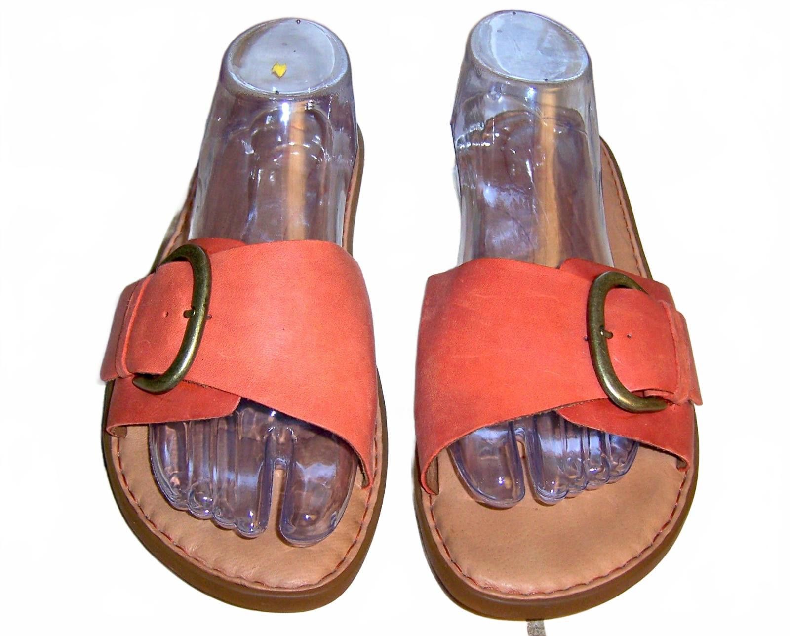 Born Born - Miarra Sandals - Orange Papaya - Women's 11M Size US 11 / IT 41 - 3 Thumbnail