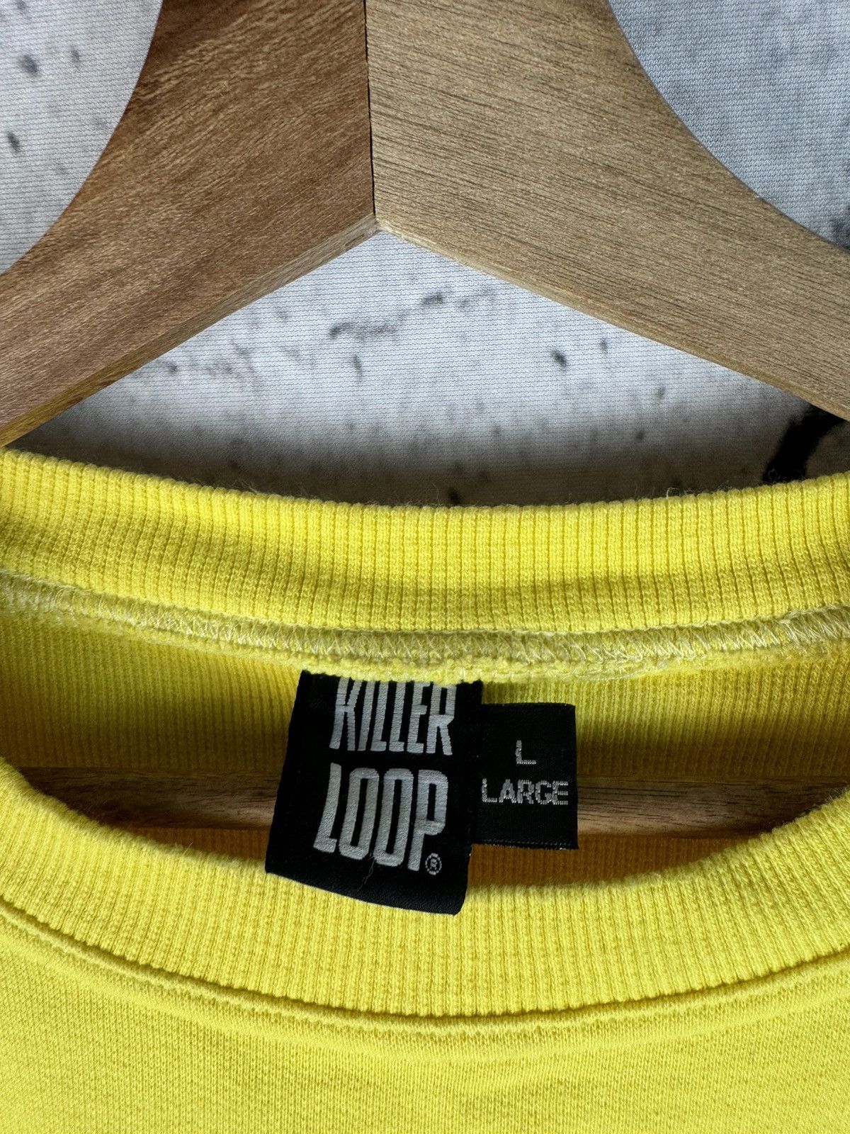 Japanese Brand Vintage Long Sleeve “Killer Loop” Big Logo Sweatshirts Fit Size US L / EU 52-54 / 3 - 4 Thumbnail