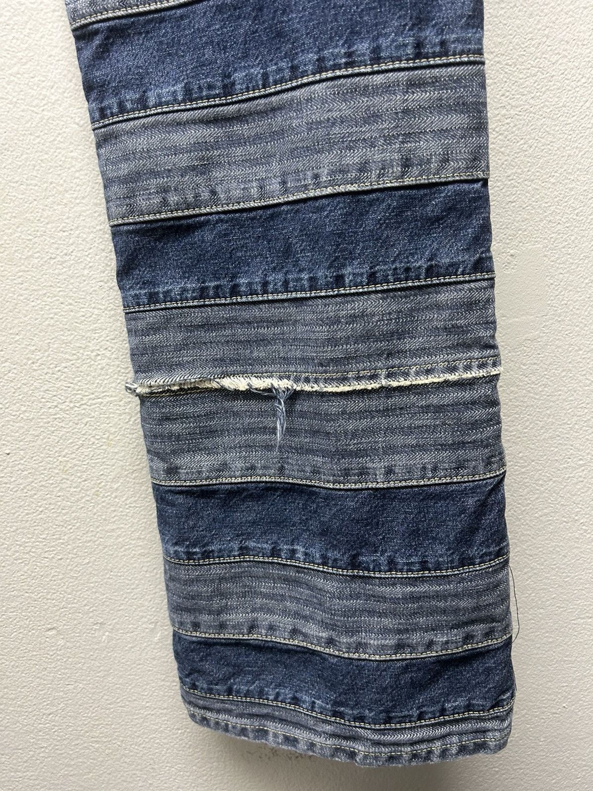 Hysteric Glamour Hysteric Glamour Paneled Denim Hagi Kinky Jeans Size US 34 / EU 50 - 18 Thumbnail