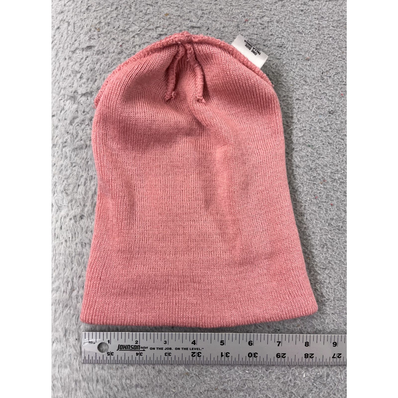 Walmart Walmart Beanie Toque Adult One Size Pink Solid Knit 100% Acrylic Lightweight Ski Unisex Size ONE SIZE - 5 Thumbnail