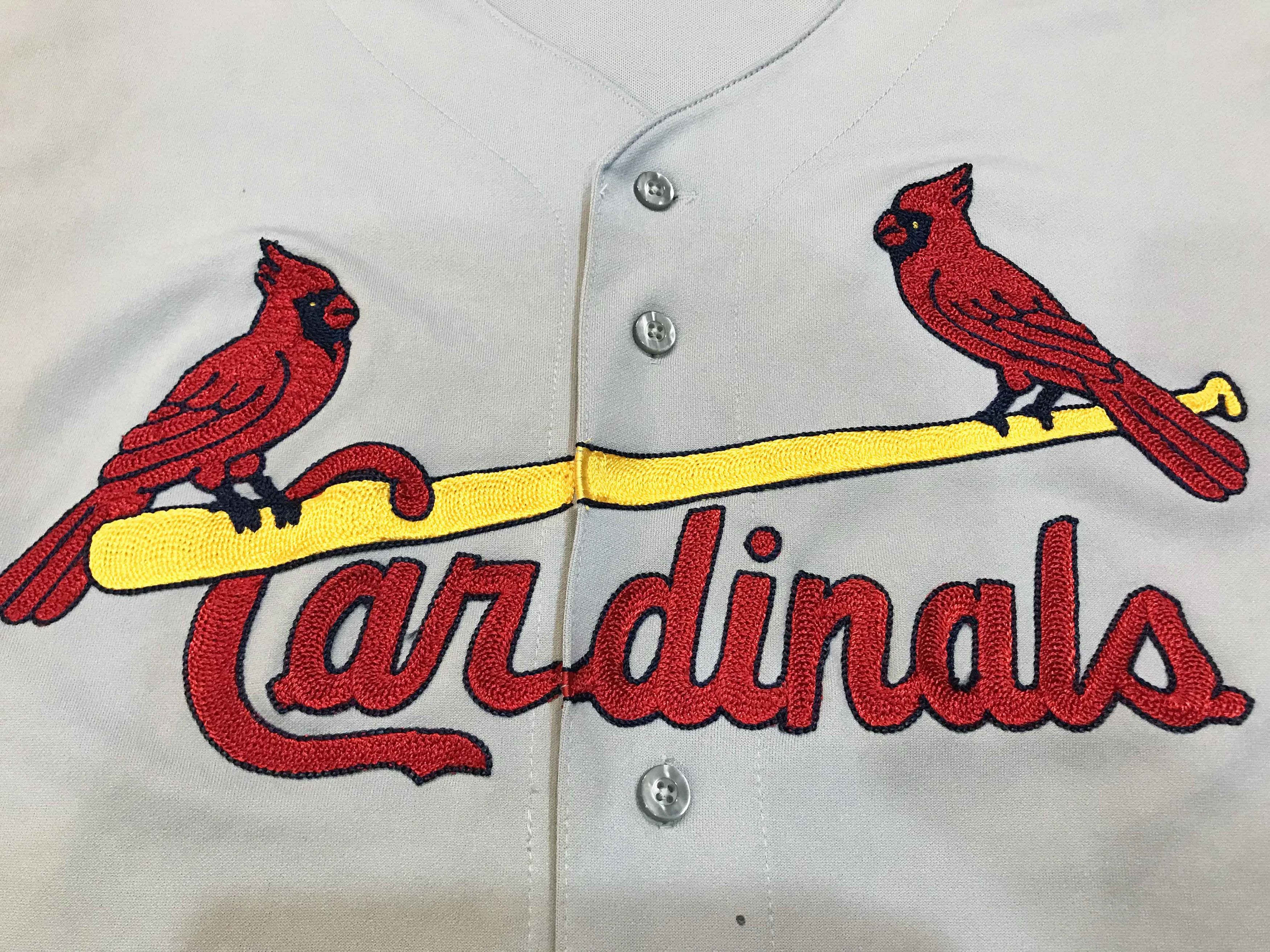 MLB × Russell Athletic × Vintage Russell Diamond MLB St. Louis Cardinals MCGWIRE #25 Jersey Size US XL / EU 56 / 4 - 2 Thumbnail