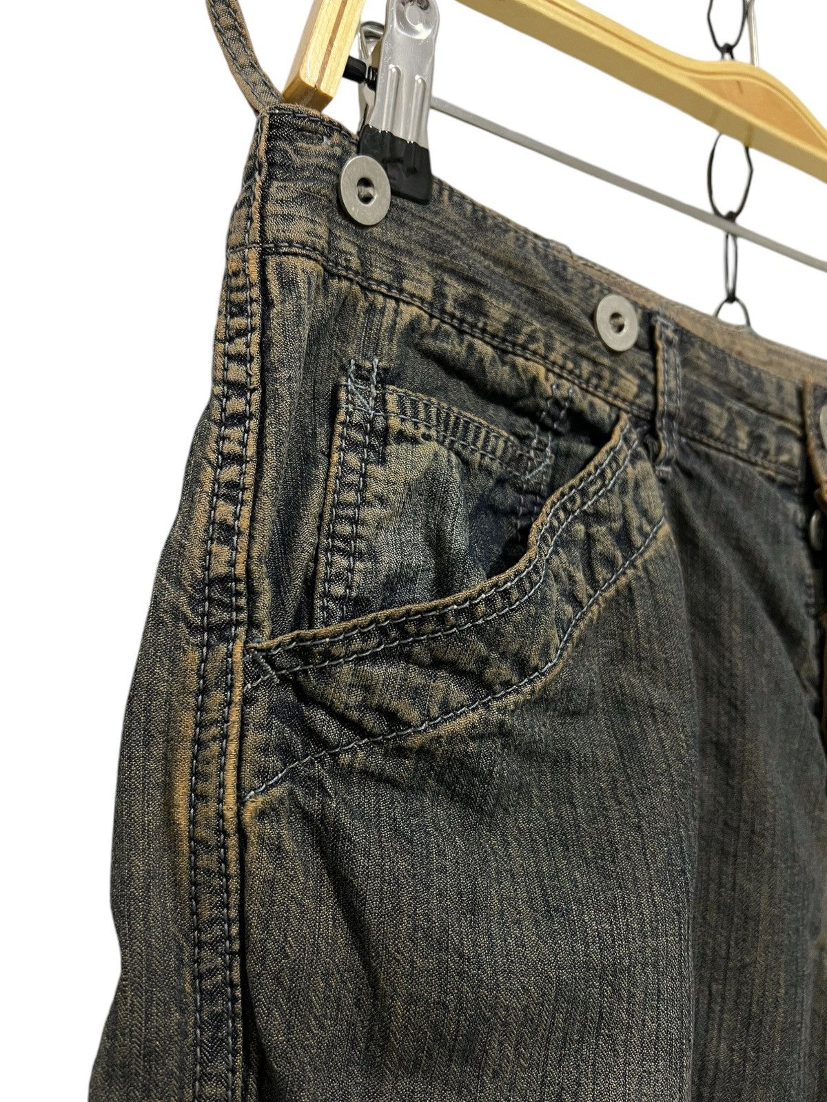 If Six Was Nine × Japanese Brand × Le Grande Bleu (L.G.B.) G.O.A buckle pants Size US 29 - 4 Thumbnail