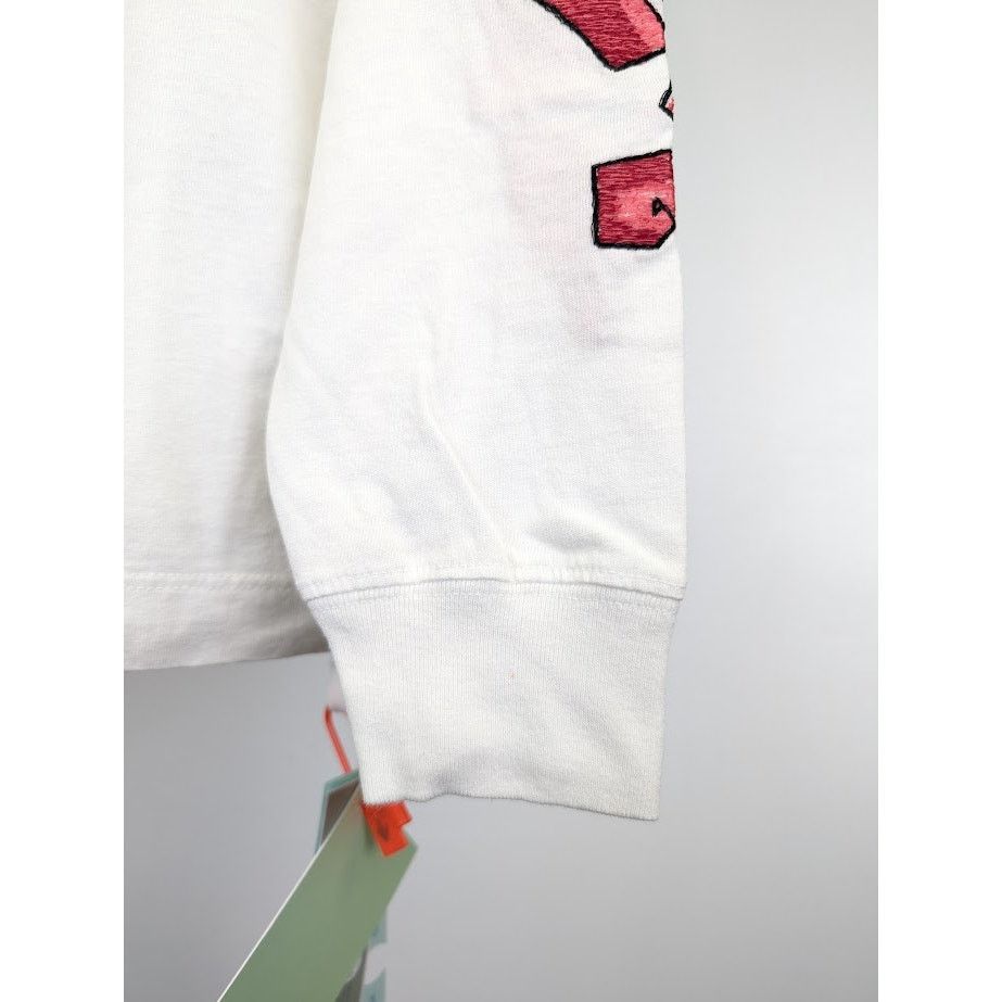 Off-White o1rshd1 Graff Pup Skate Long Sleeve T-Shirt in White Size US M / EU 48-50 / 2 - 10 Thumbnail
