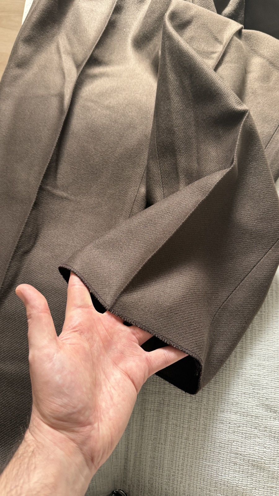 Loro Piana Loro Piana Buxton 100% Silk Heavyweight Trousers 48/M Size US 32 / EU 48 - 5 Thumbnail