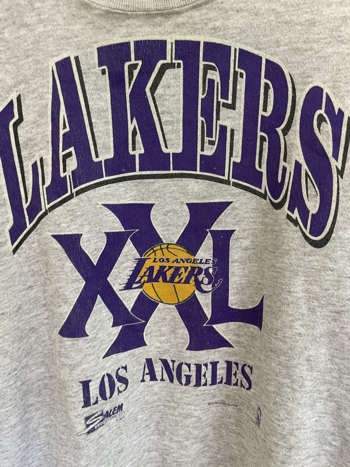 Salem Sportswear Vintage 90a Los Angeles Lakers sweatshirt Size US L / EU 52-54 / 3 - 4 Thumbnail