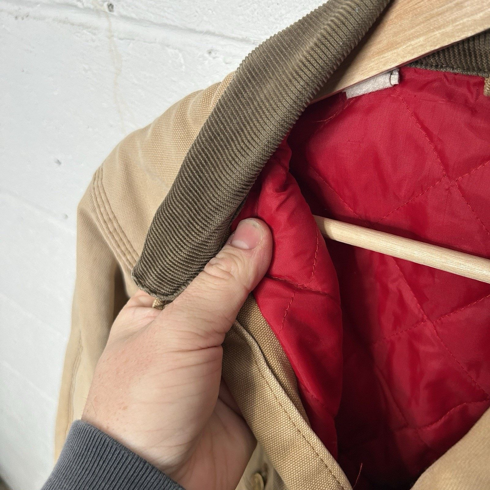 Carhartt Vintage Carhartt Quilted Chore Coat “Tan” 6QLCT Size US M / EU 48-50 / 2 - 10 Thumbnail