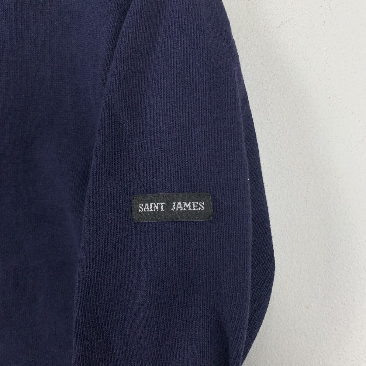 Vintage Vintage SAINT JAMES Depuis 1889 Plain French Brand Tshirt Size US S / EU 44-46 / 1 - 4 Thumbnail