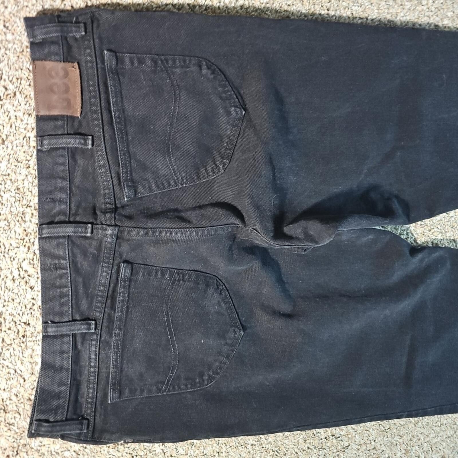 Lee Lee Regular Fit 42x30 Black Jeans Size US 42 / EU 58 - 5 Thumbnail