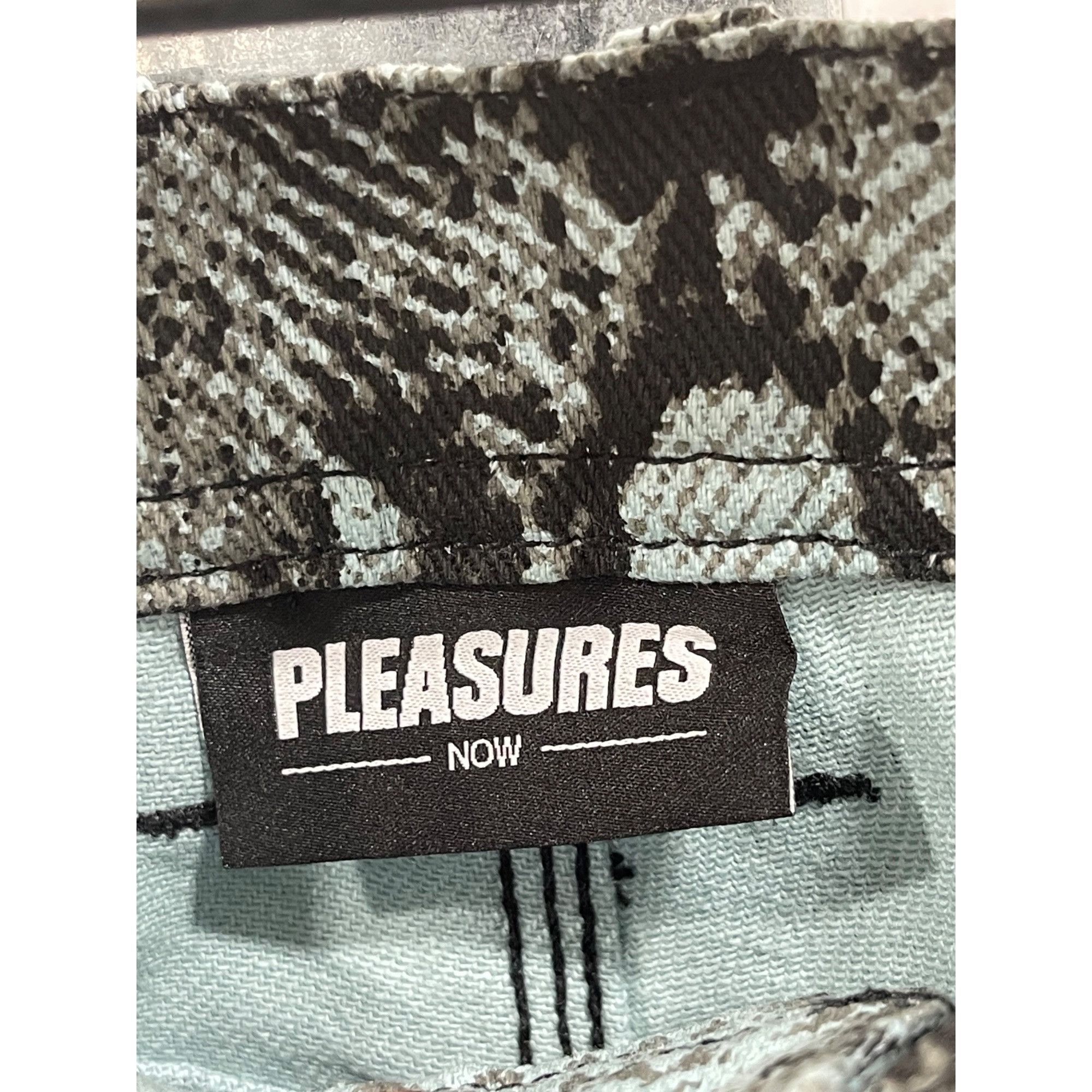 Pleasures NWT PLEASURES ZION SNAKE DOUBLE KNEE WORK CARPENTER PANTS 34 Size US 34 / EU 50 - 6 Thumbnail