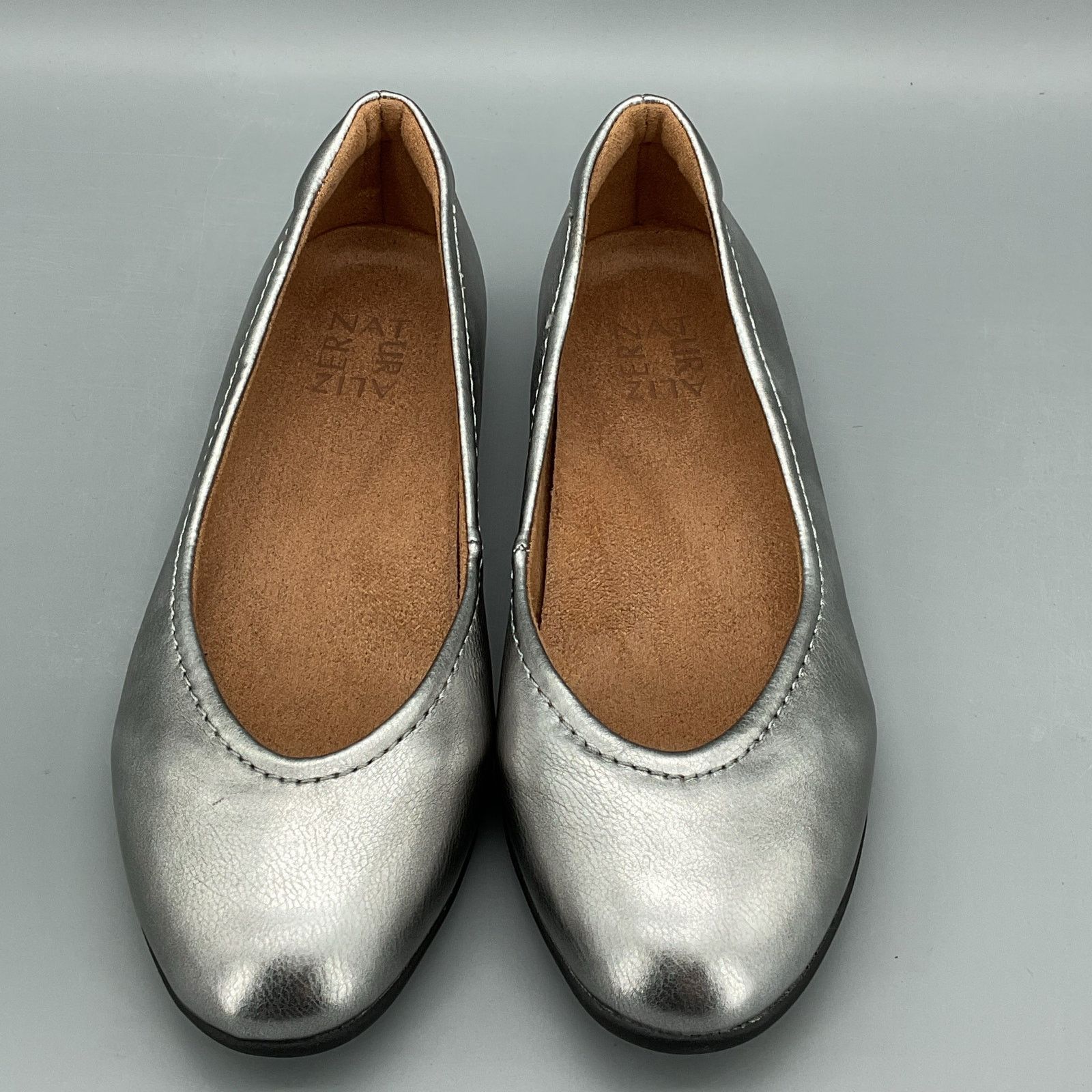 Other NEW Naturalizer Women’s Vivienne Ballet Flats Pewter Size 6M Size US 6 / IT 36 - 3 Thumbnail