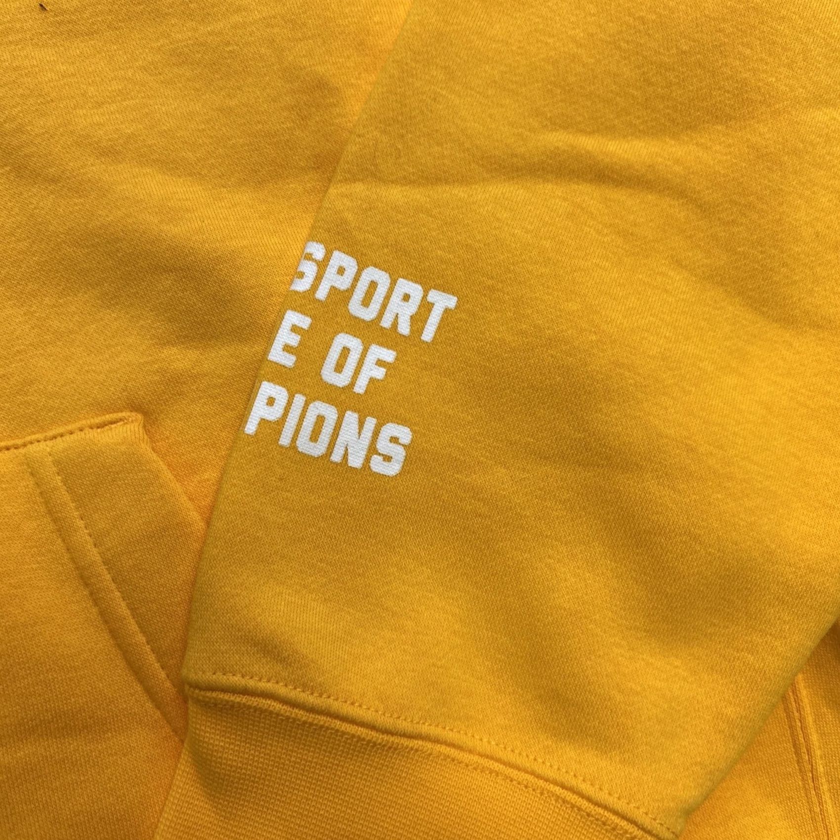 Nike NIKE Hoodie Mens XL Yellow Pinwheel Logo Pullover Hoodie Sweatshirt Sweater New Size US XL / EU 56 / 4 - 3 Thumbnail