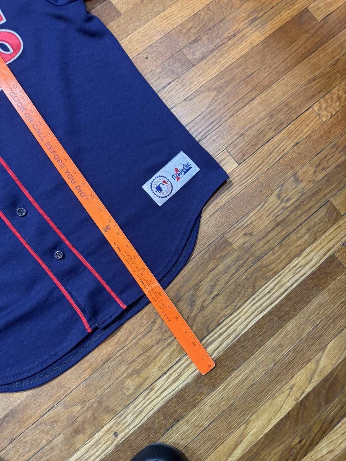 MLB × Majestic Vintage Minnesota Twins Jersey Size US L / EU 52-54 / 3 - 7 Thumbnail