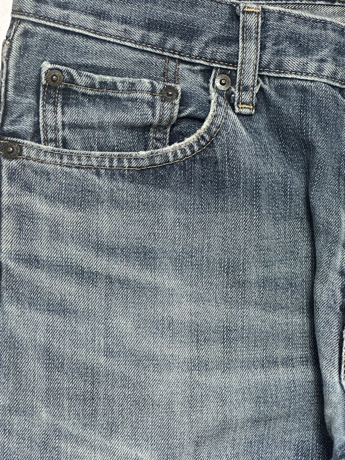 Uniqlo Vintage Uniqlo Regular Fit Straight Jeans With Bluewash Size US 32 / EU 48 - 5 Thumbnail
