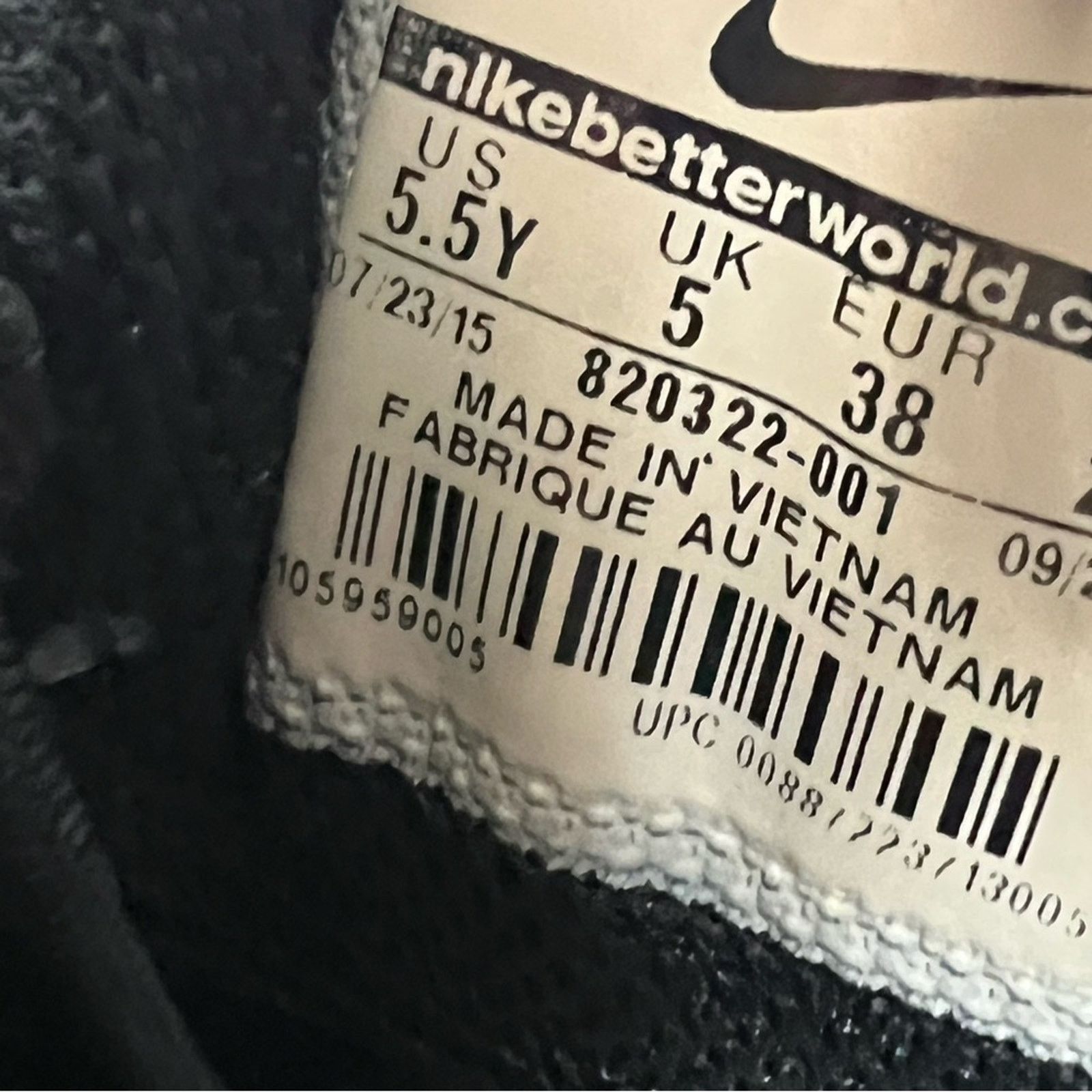 Nike Nike Kobe Bryant Mentality 2 Black White Youth 5.5Y RARE Size US 7 / IT 37 - 12 Thumbnail