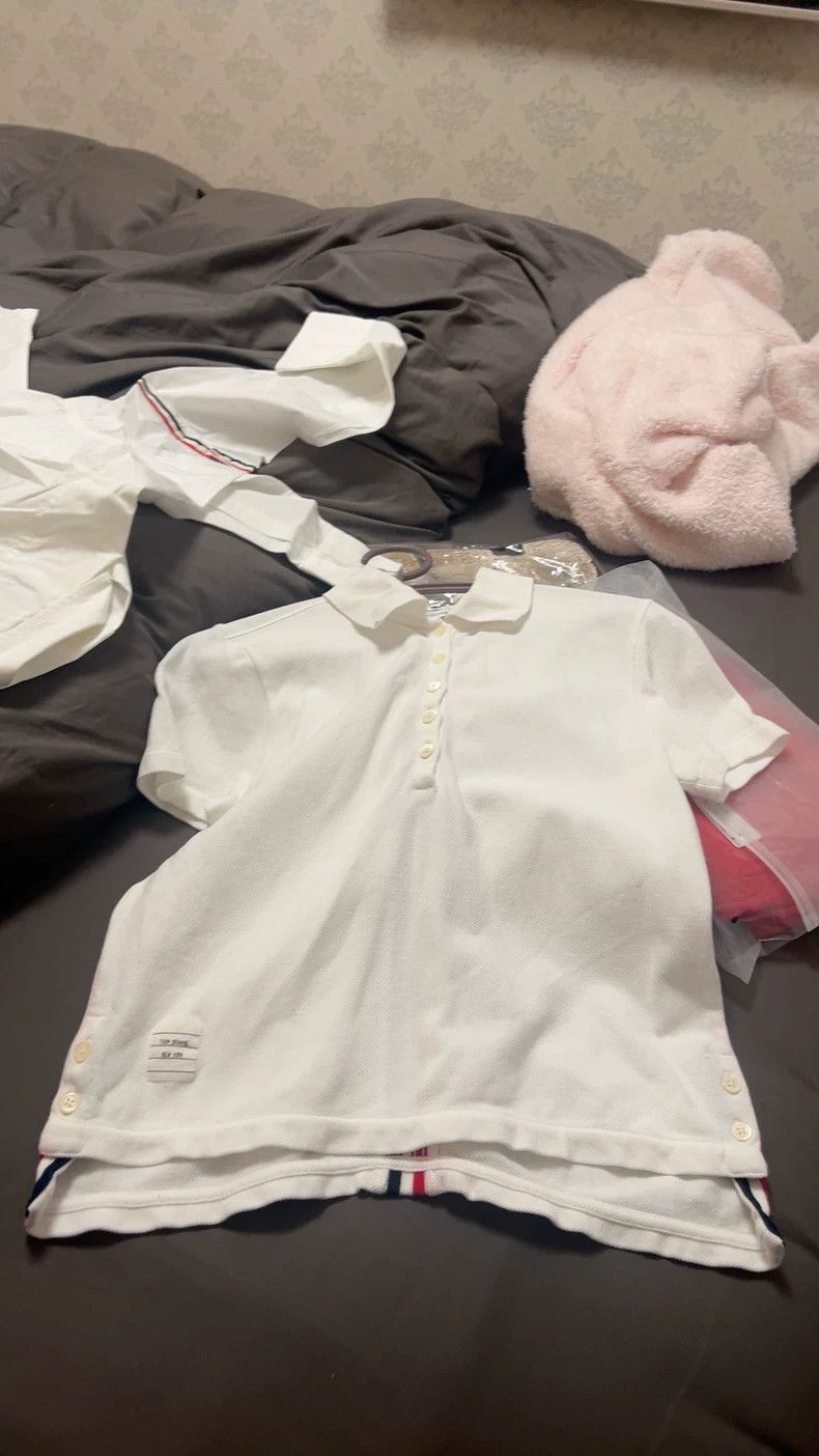 Thom Browne Thom Browne White polo shirt Size XS / US 0-2 / IT 36-38 - 6 Thumbnail