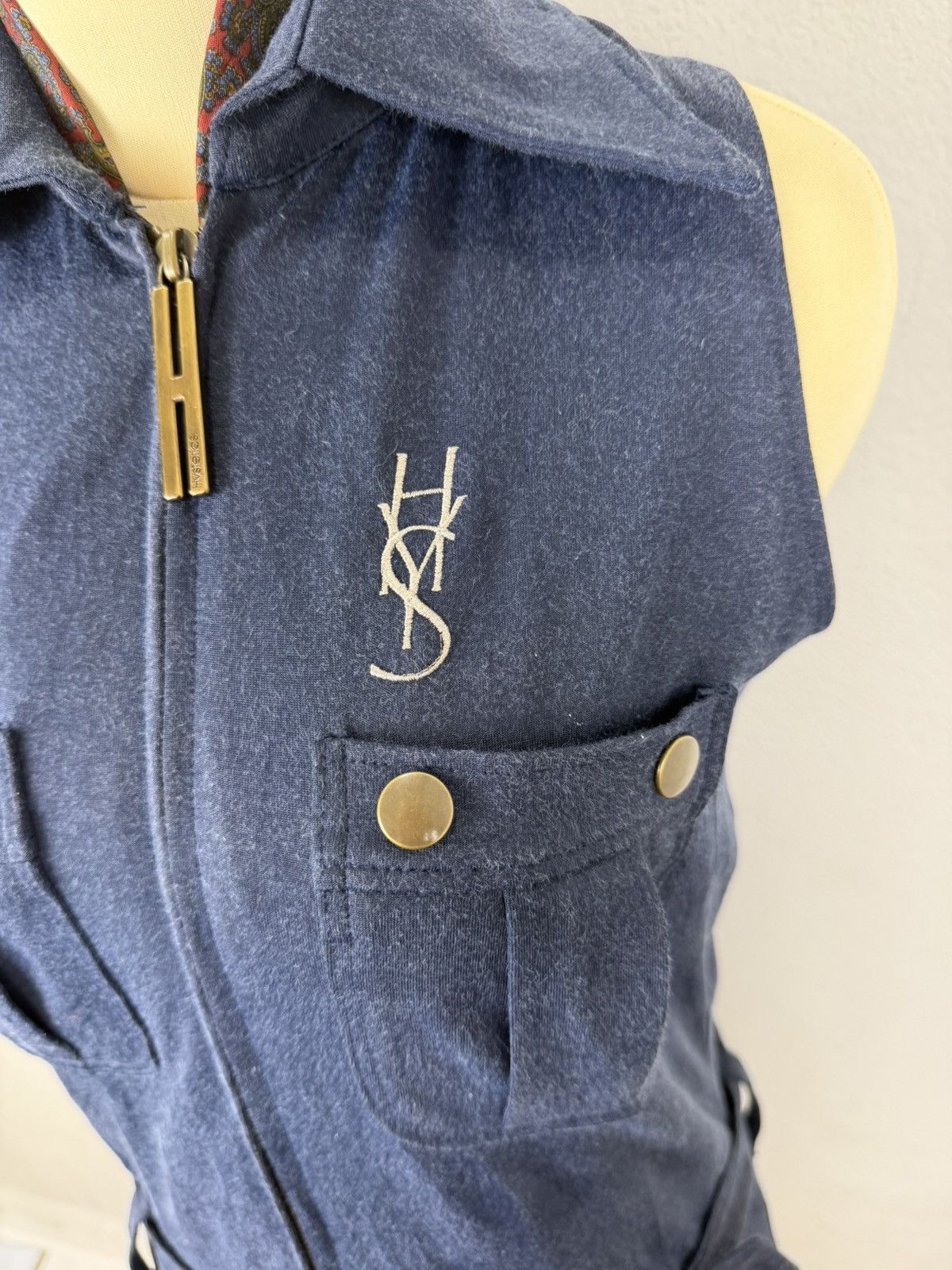 Hysteric Glamour Vintage Hysteric Glamour Navy Utility Dress. Size ONE SIZE - 2 Thumbnail