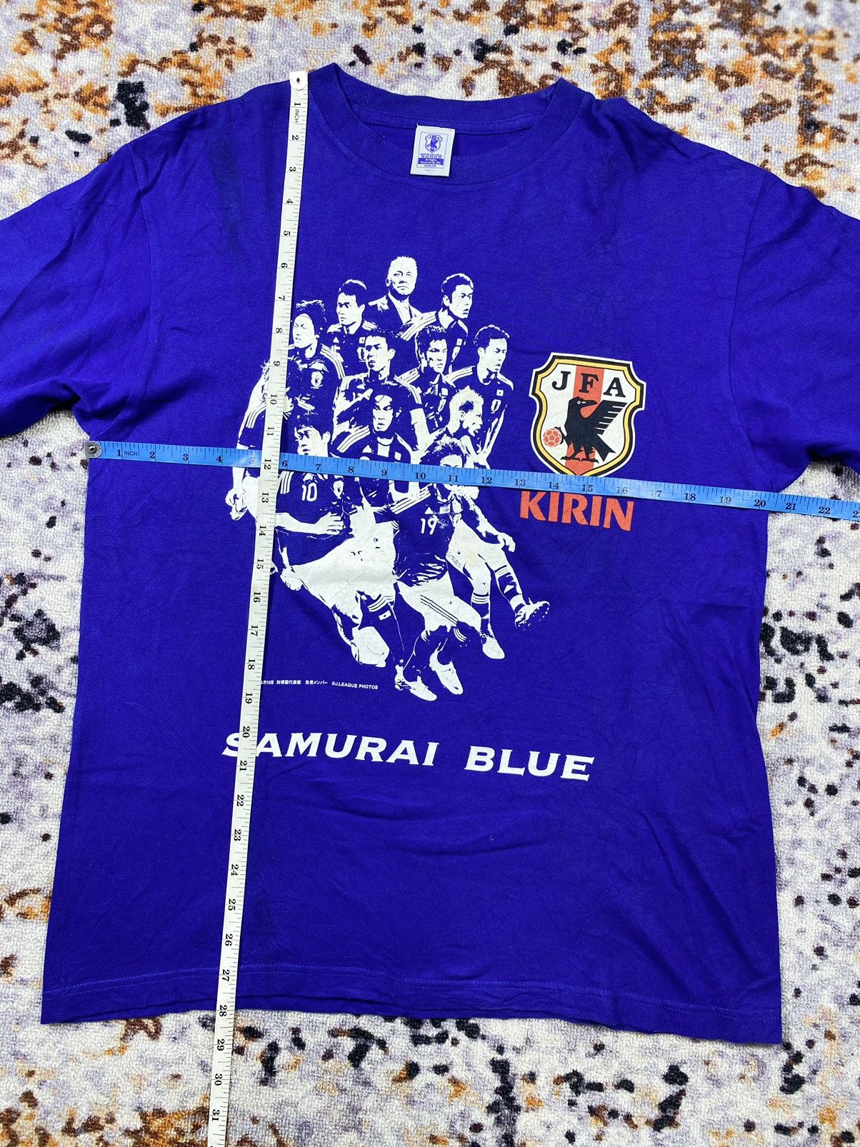 Adidas vintage Kirin JFA 2009’s Samurai Blue t shirt Size US L / EU 52-54 / 3 - 6 Thumbnail