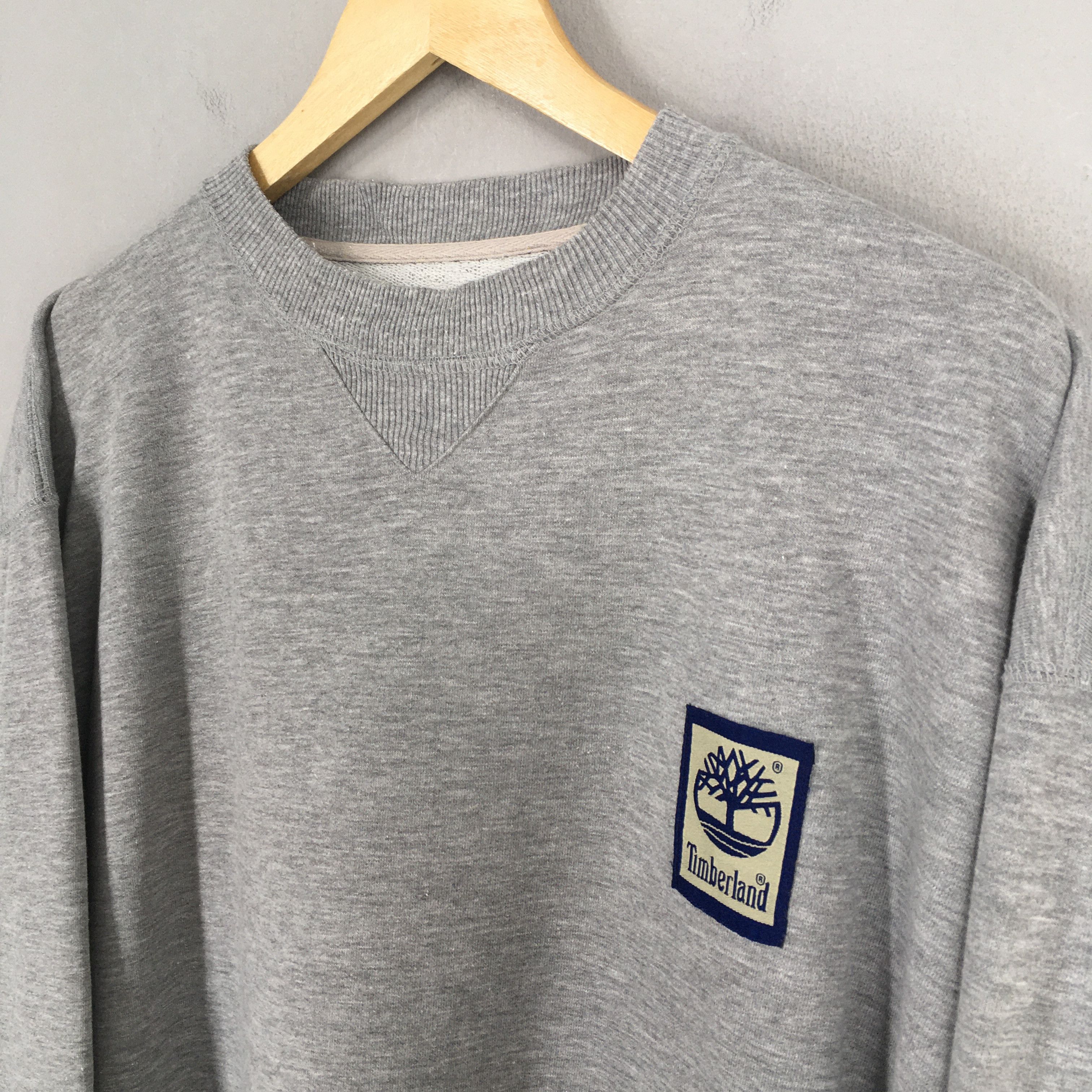 Timberland × Vintage Vintage Timberland Outdoor Gray Sweatshirt Large Size US L / EU 52-54 / 3 - 3 Thumbnail
