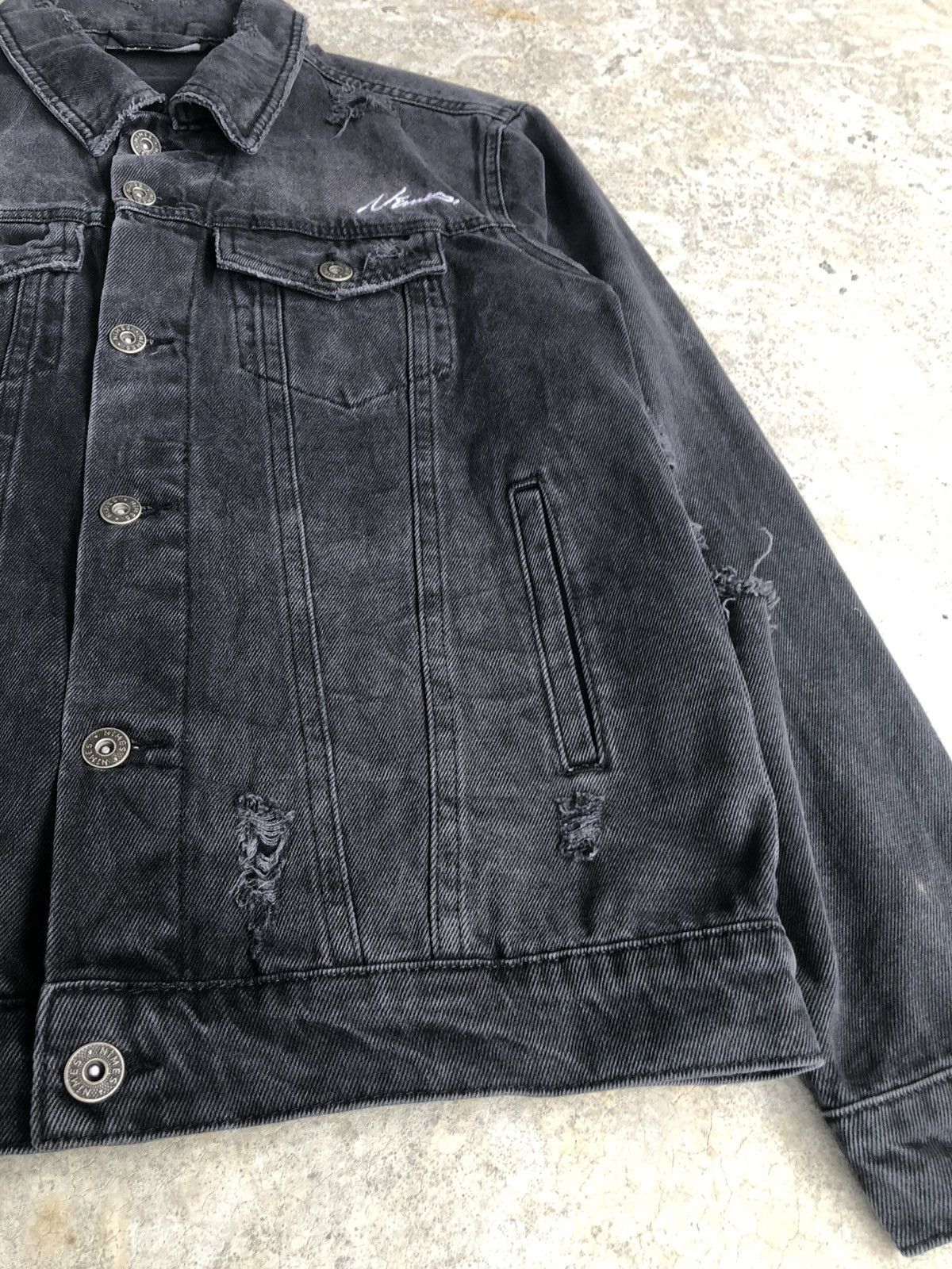 If Six Was Nine Japanese Nimes Patchwork Embroidered Denim Size US S / EU 44-46 / 1 - 15 Thumbnail