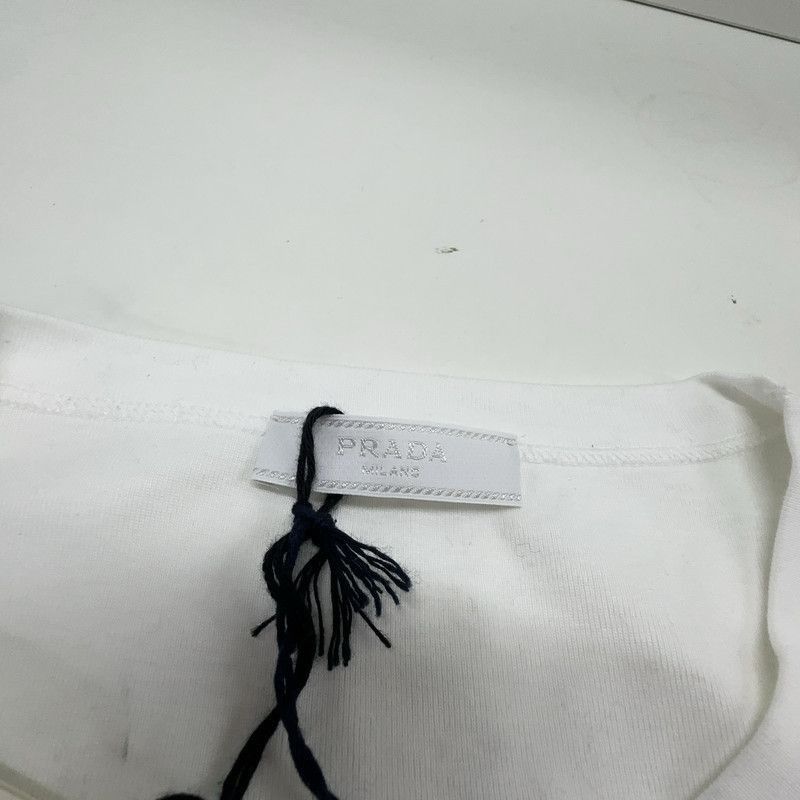 Prada PRADA SS23 White Short Sleeve TShirt-2506 Size US L / EU 52-54 / 3 - 5 Thumbnail