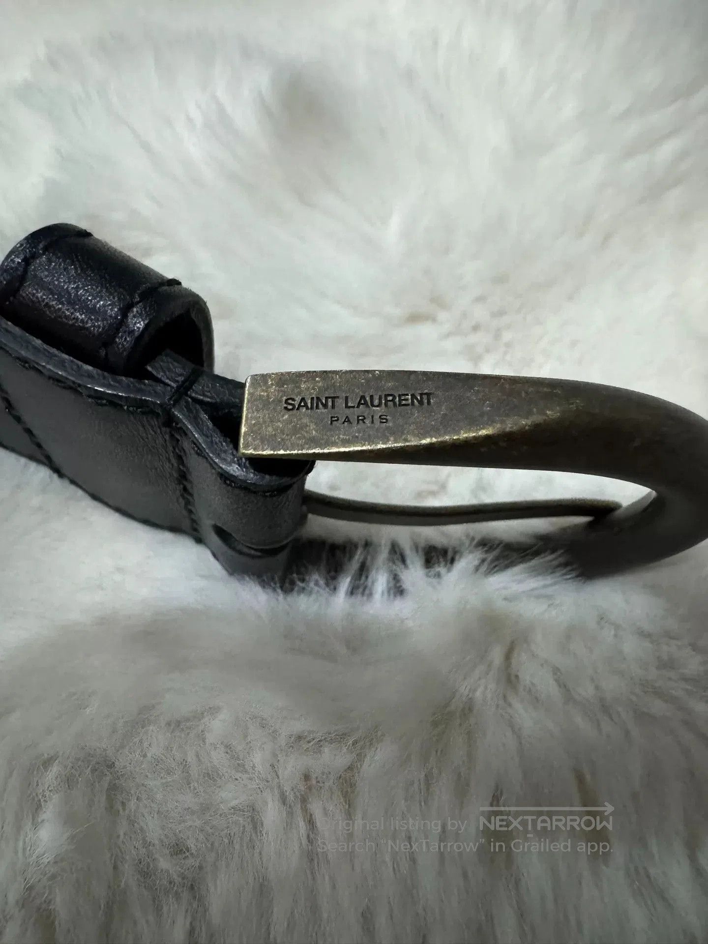 Saint Laurent Paris Saint Laurent SLP New Brown Belt. Size ONE SIZE - 4 Thumbnail
