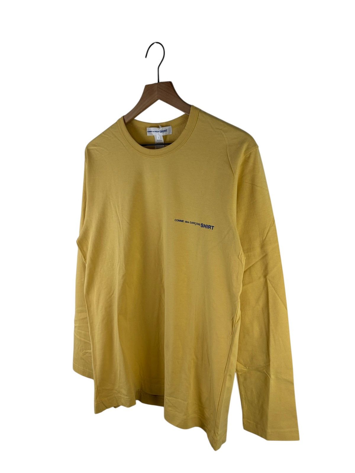 Comme des Garcons Comme des Garcons Shirts Logo L/S Tee Size US L / EU 52-54 / 3 - 2 Thumbnail