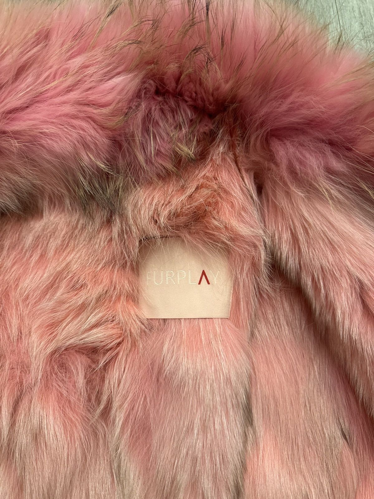 Other Genuine rabbit fur denim jacket Size M / US 6-8 / IT 42-44 - 4 Thumbnail