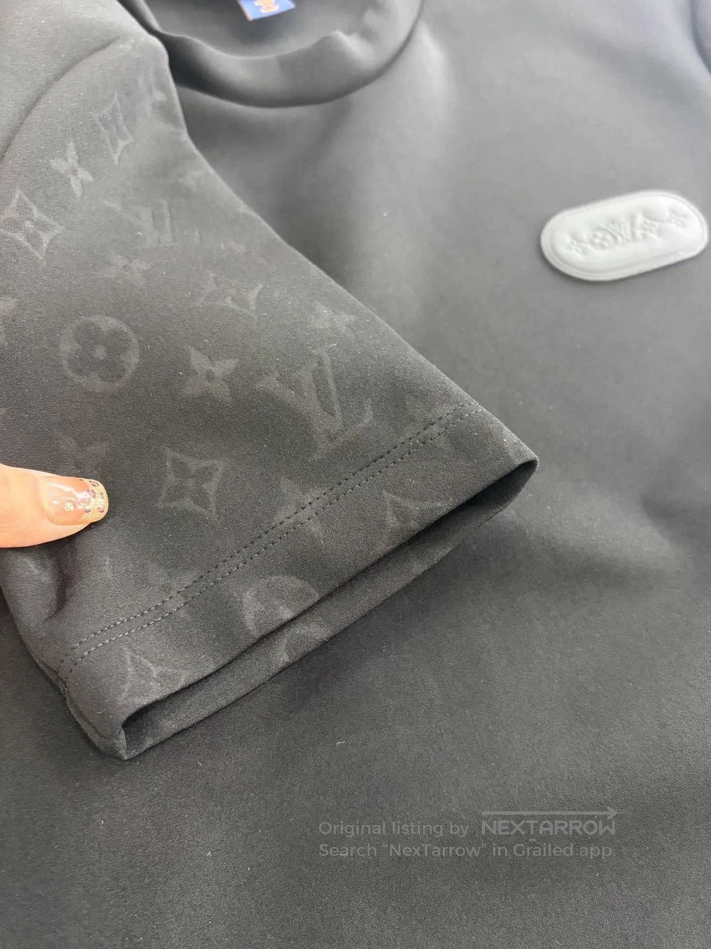 Louis Vuitton LV Black Cotton Short. Size S / US 4 / IT 40 - 7 Thumbnail
