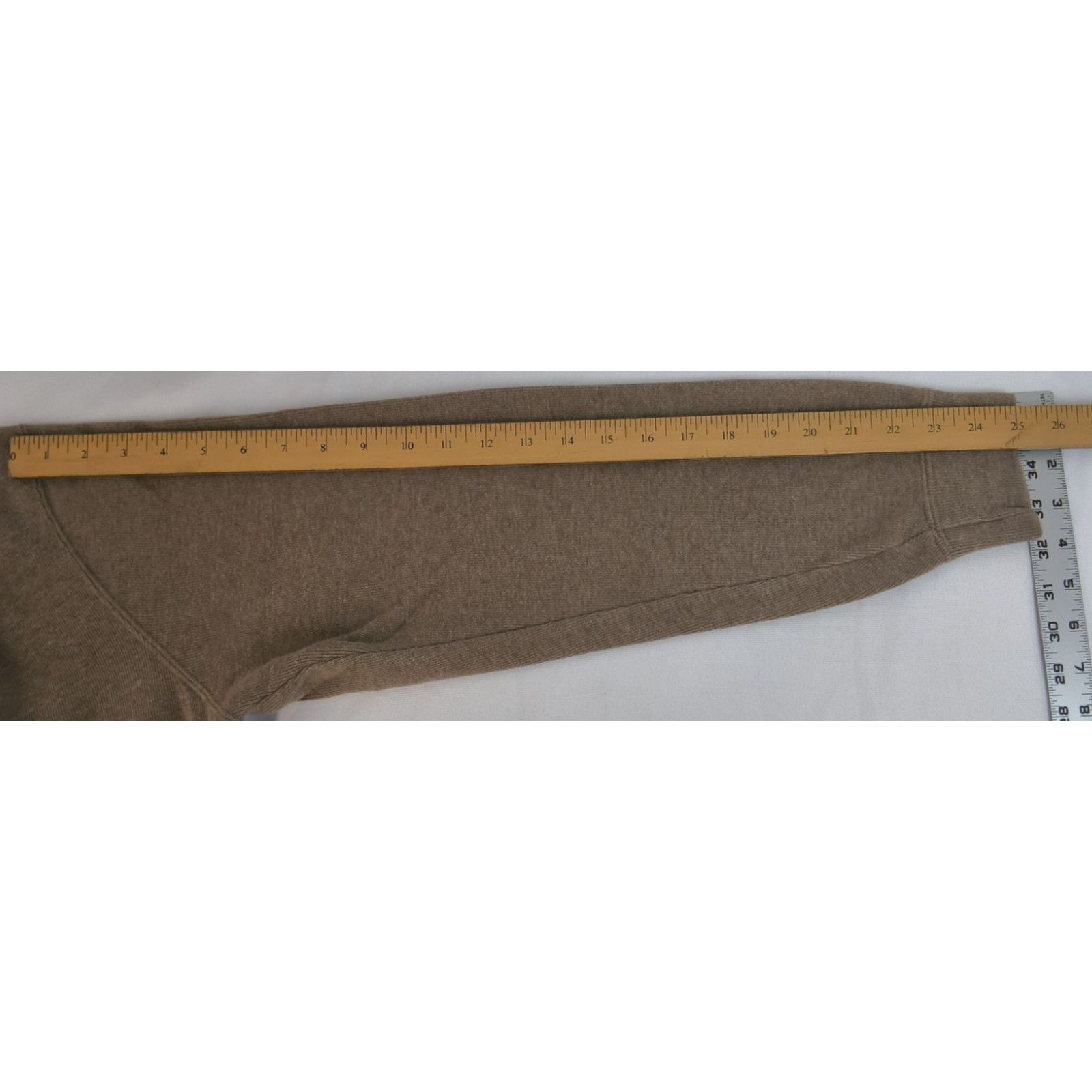 Polo Ralph Lauren Polo Ralph Lauren V-neck Sweater Men's L Brown 100% Cotton Size US L / EU 52-54 / 3 - 10 Thumbnail