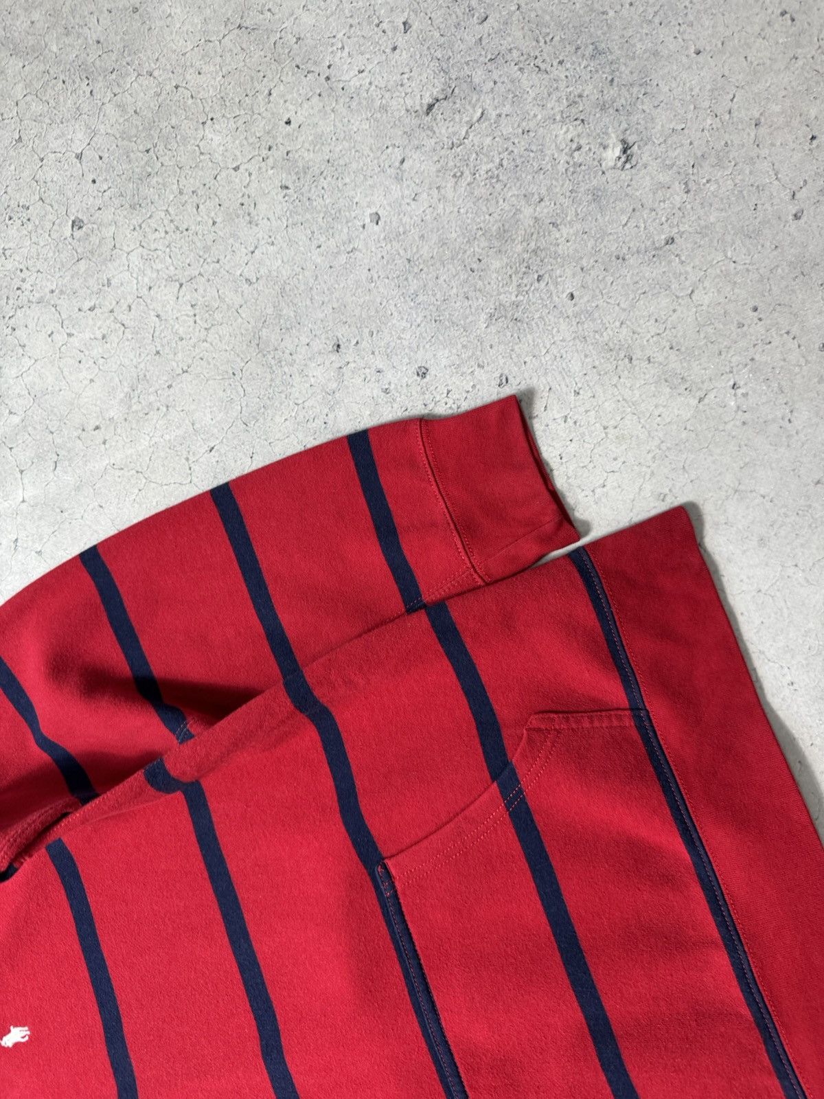 Polo Ralph Lauren Polo Ralph Lauren Vintage Striped Hoodie Y2K Size US S / EU 44-46 / 1 - 4 Thumbnail
