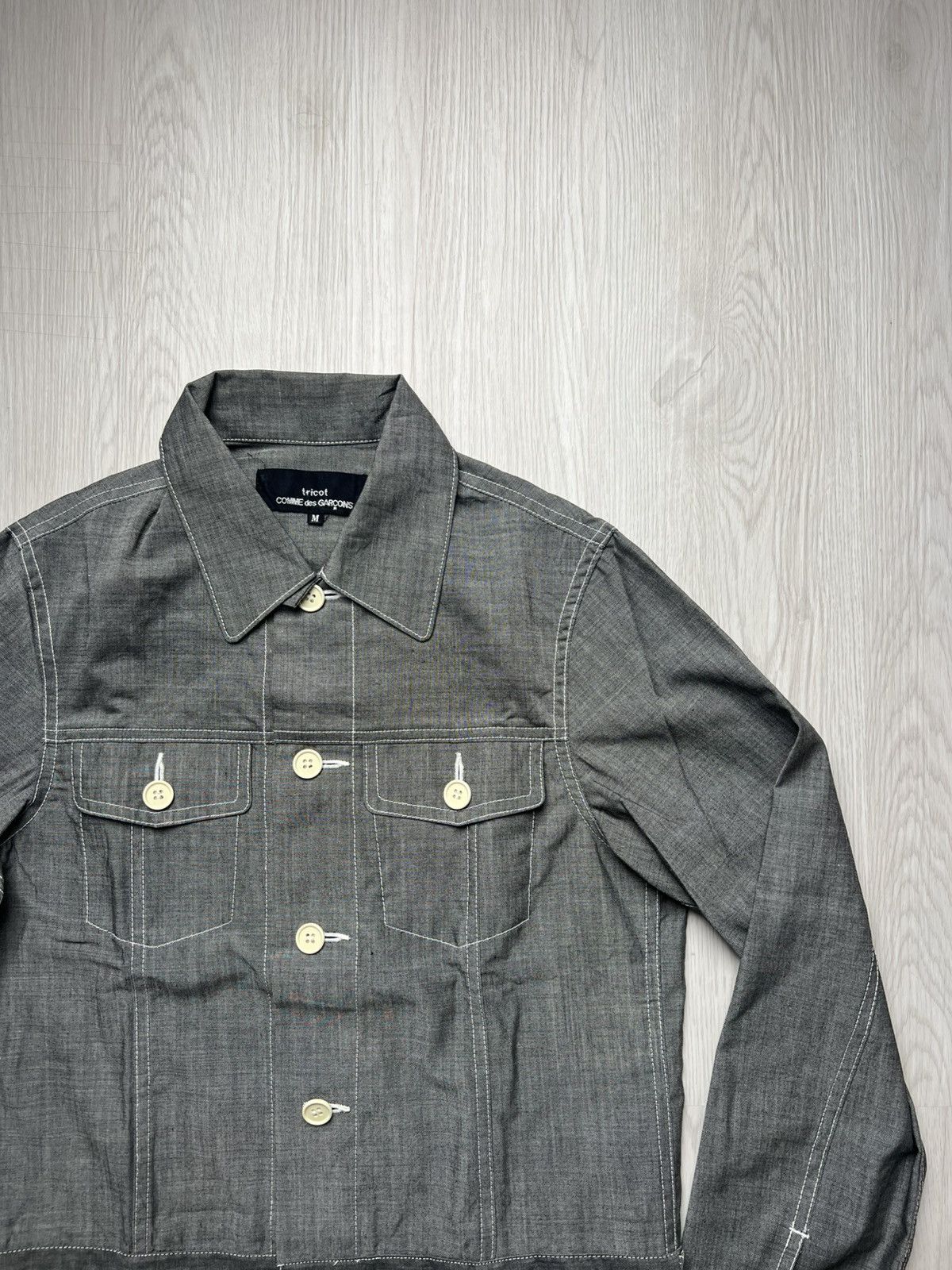 Tricot Comme des Garcons Tricot Comme Des Garcons Jacket Size M / US 6-8 / IT 42-44 - 3 Thumbnail