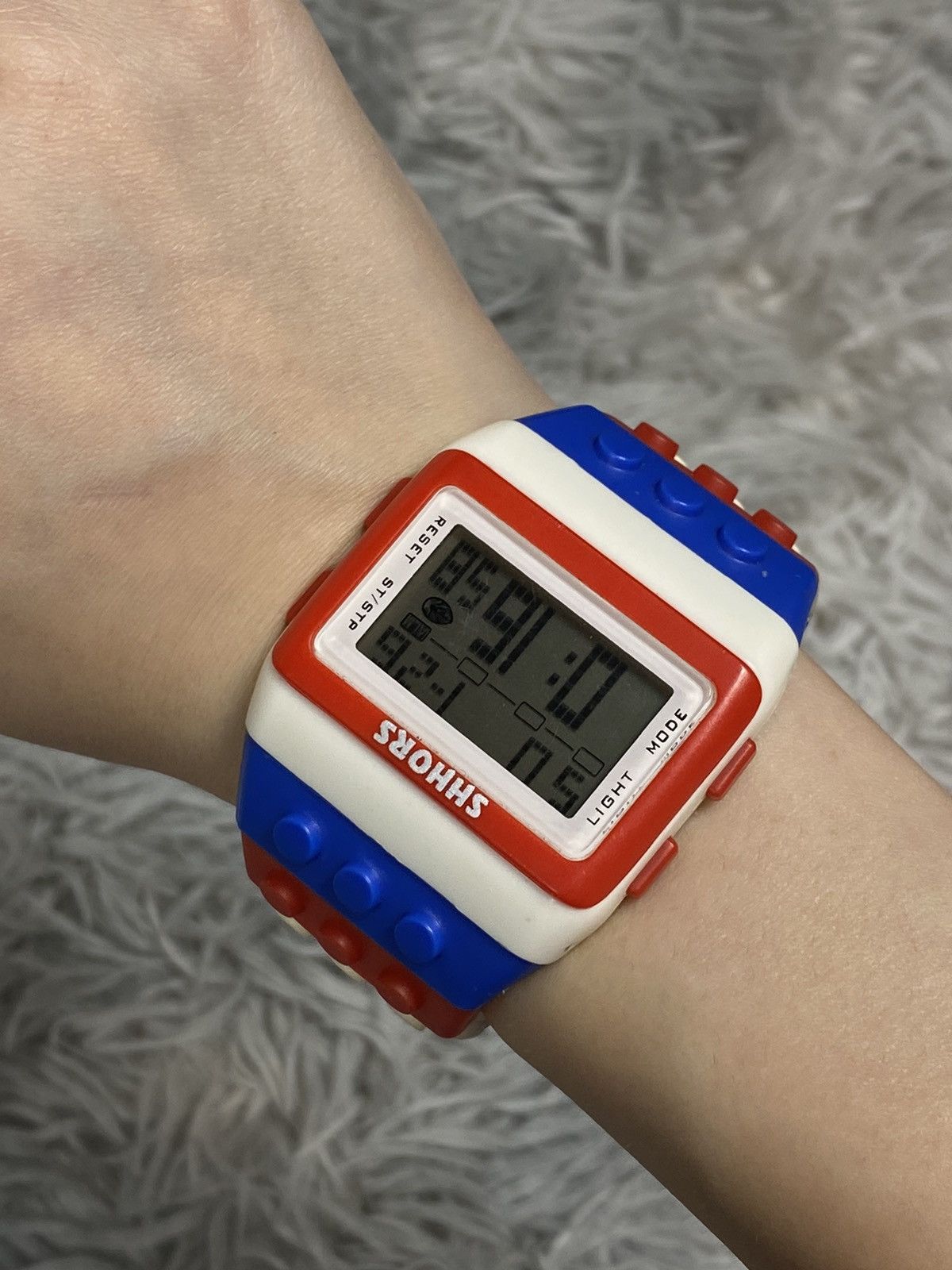 LEGO SHHORS Digital Watch Retro Lego Style | Japanese Brand Size ONE SIZE - 13 Thumbnail