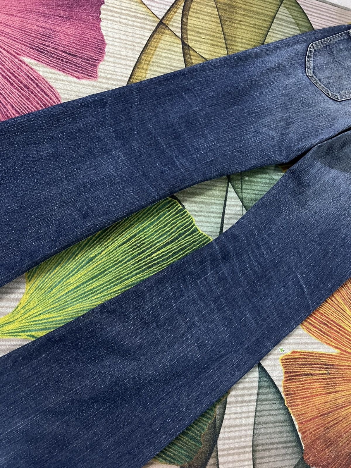 Japanese Brand 💥Flare💥Vintage Lee Riders Distress Jean Size US 30 / EU 46 - 17 Thumbnail