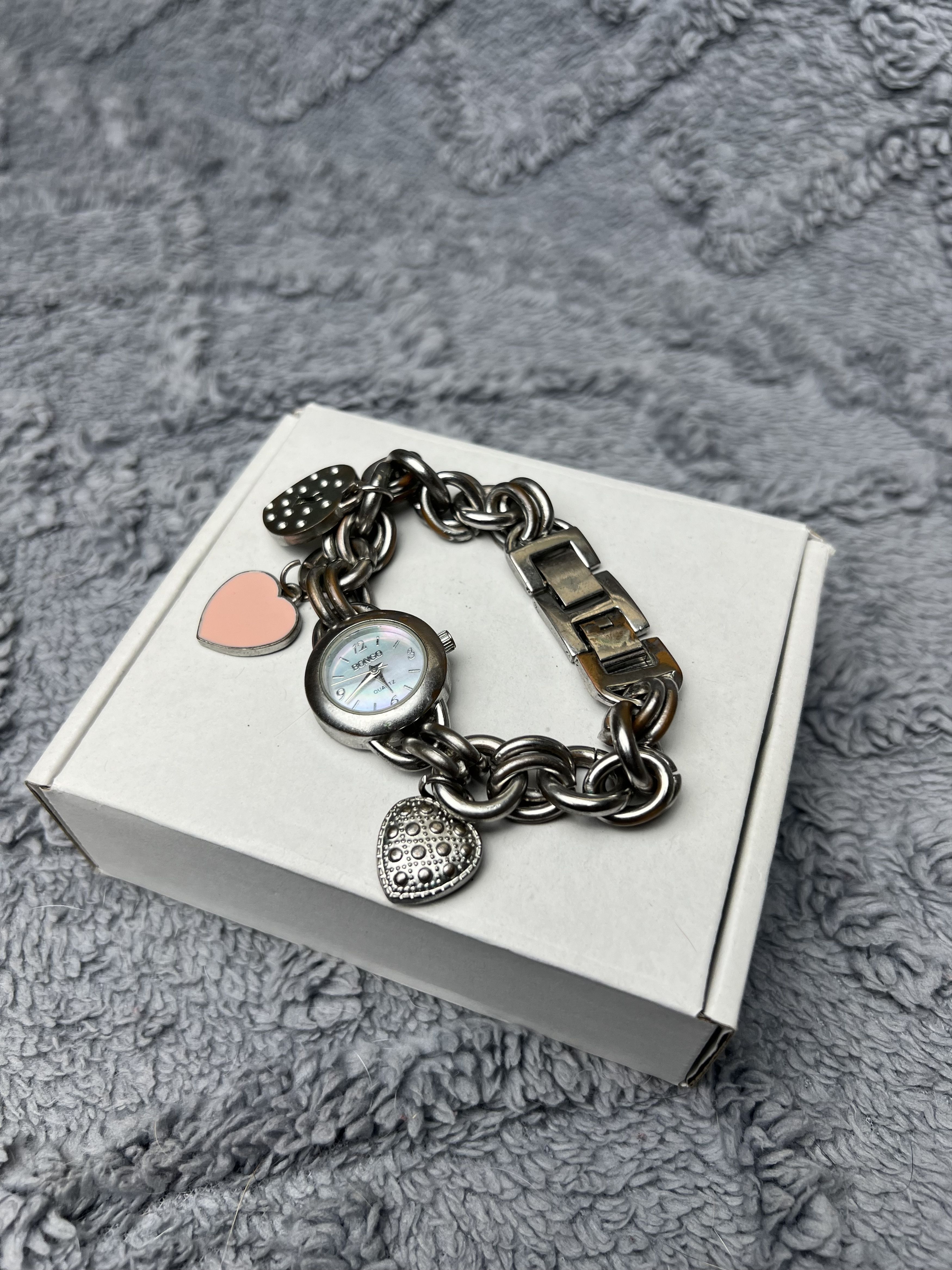 Vintage Glamour Minimalistic Bongo Japanese Style Bracelet Watch Y2k Size ONE SIZE - 3 Thumbnail