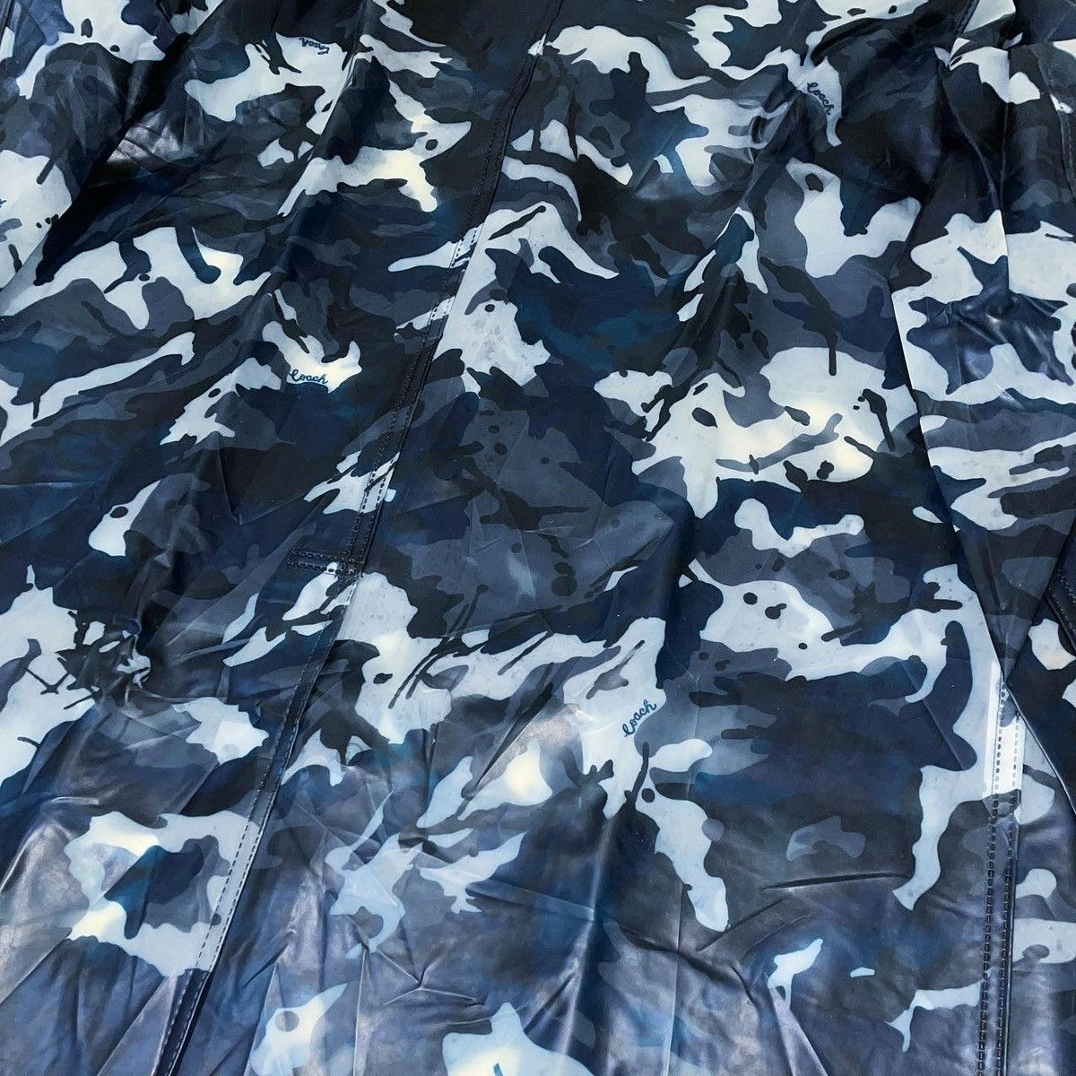 Coach Coach Printed Slicker Transparent Camo Rain Coat Size US M / EU 48-50 / 2 - 10 Thumbnail