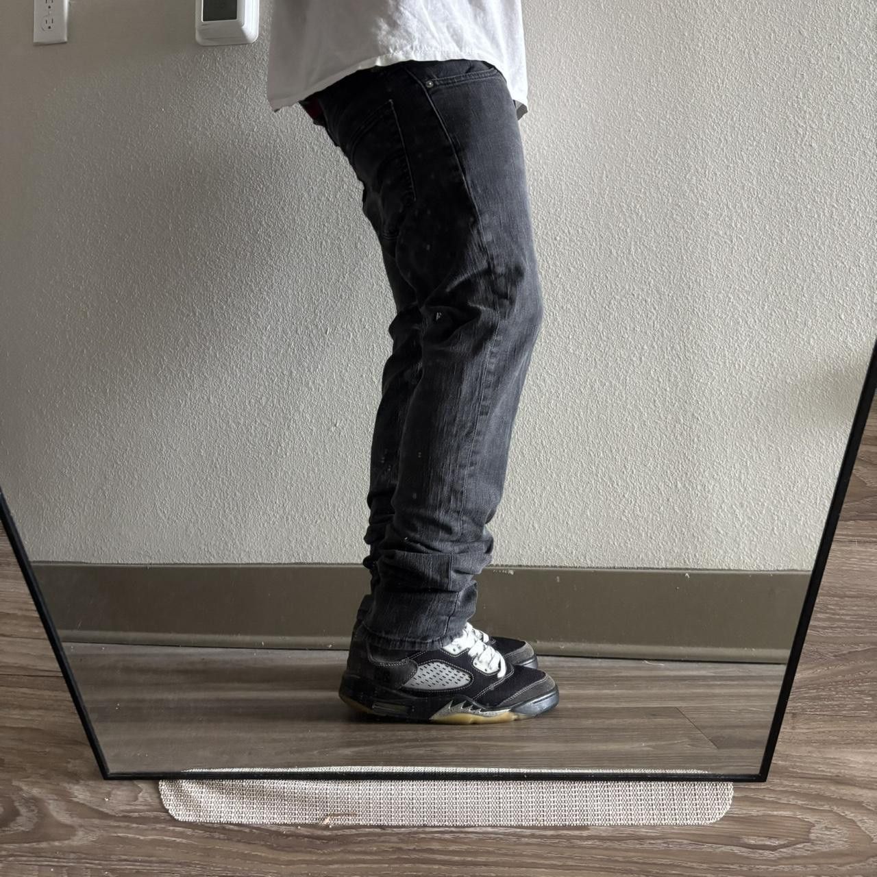 Levi's Crazy Vintage Y2K/2000s Grunge Black Levis Skinny Denim Jeans! 32x31 Size US 32 / EU 48 - 2 Thumbnail