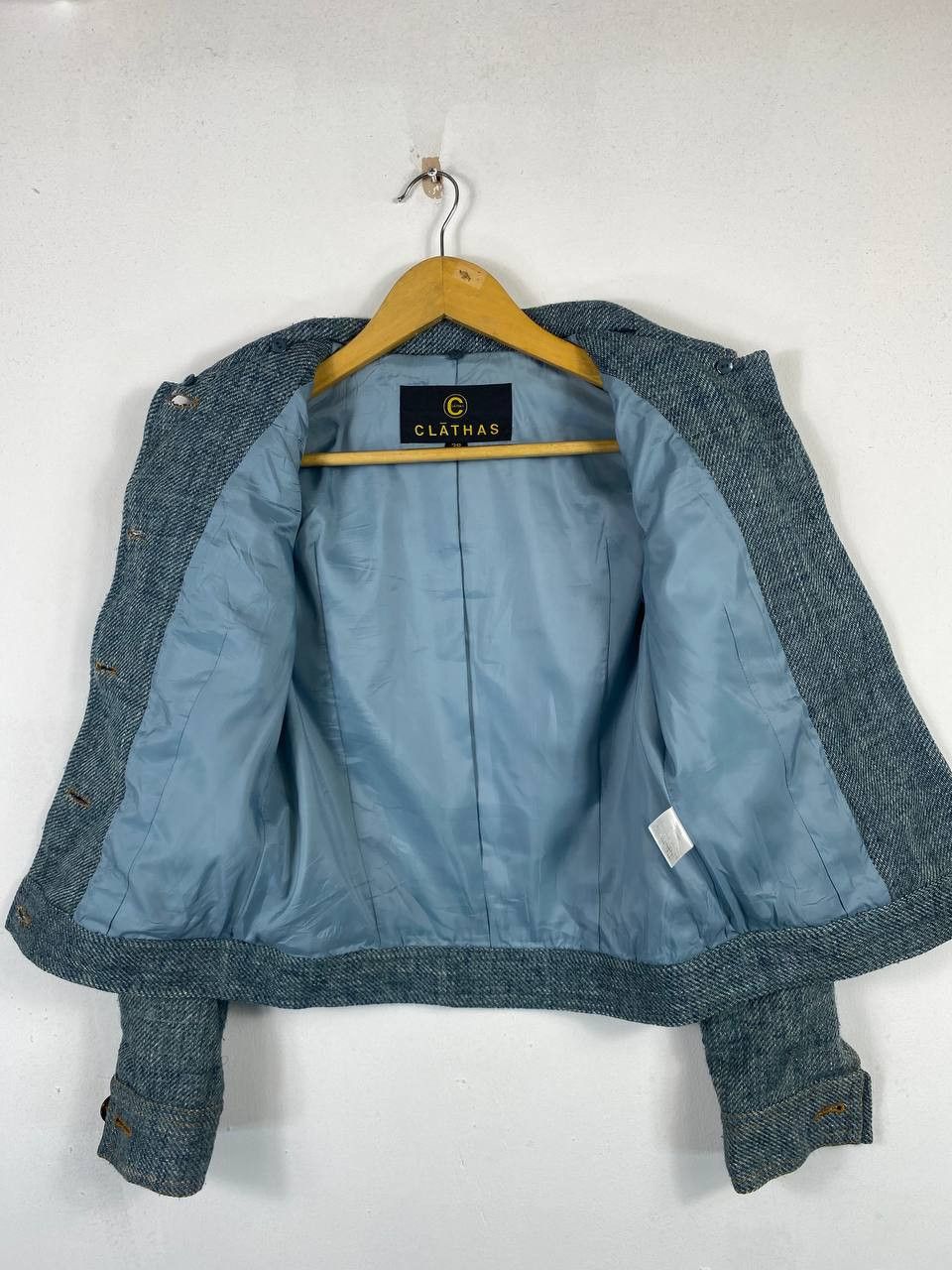 Japanese Brand clathas japanese brand denim jacket nice design Size S / US 4 / IT 40 - 5 Thumbnail