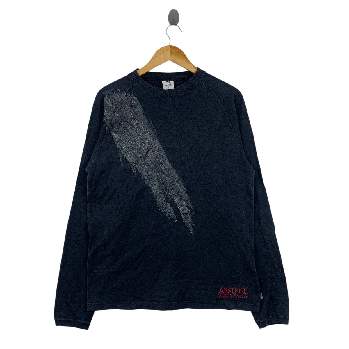 Japanese Brand Vintage ABSTRISE 2003 Japanese Brand Long Sleeve Tshirt Size US M / EU 48-50 / 2 - 1 Thumbnail