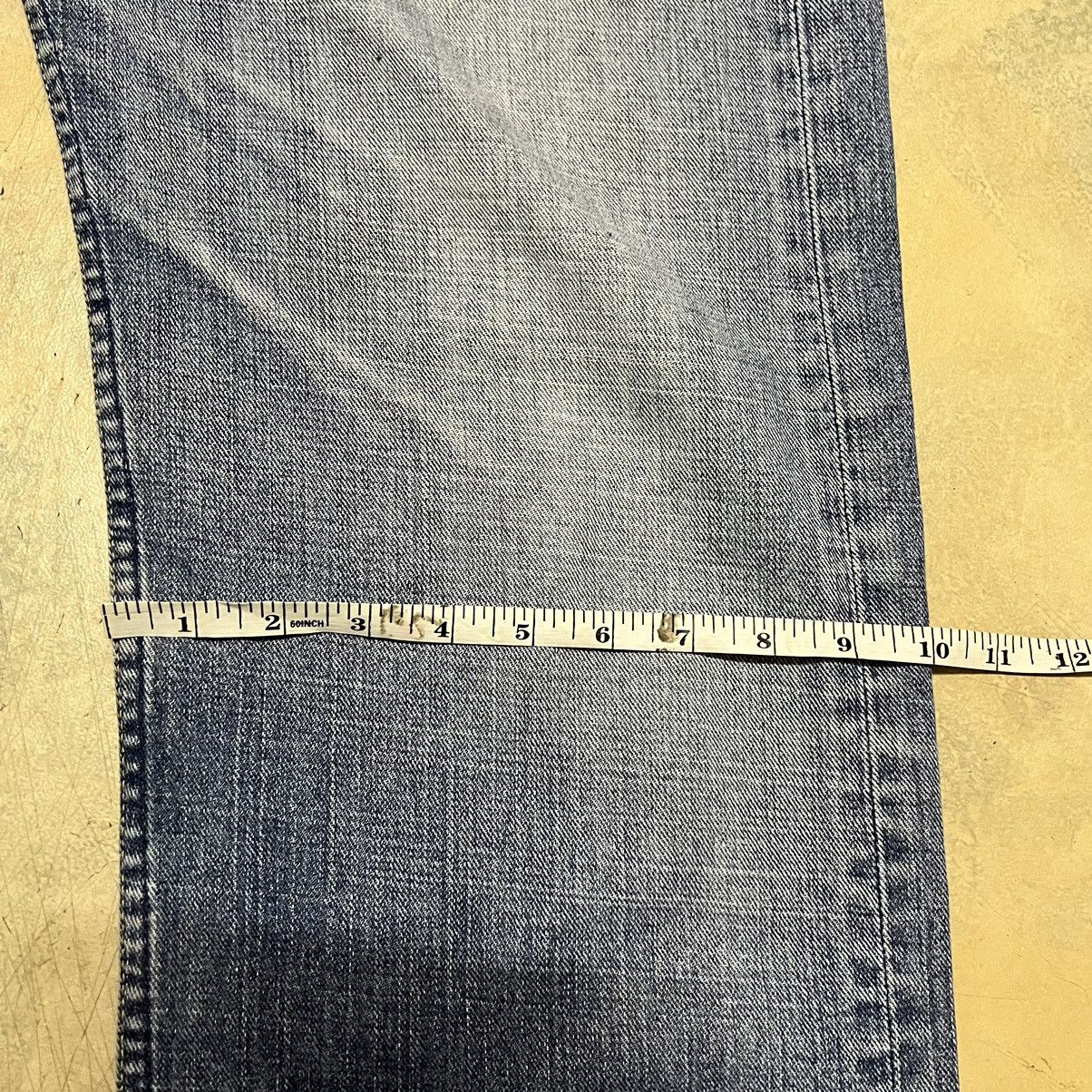 Jean × Levi's × Levi's Vintage Clothing Vintage Levis 534 Distressed Design Denim Jeans Size US 33 - 13 Thumbnail