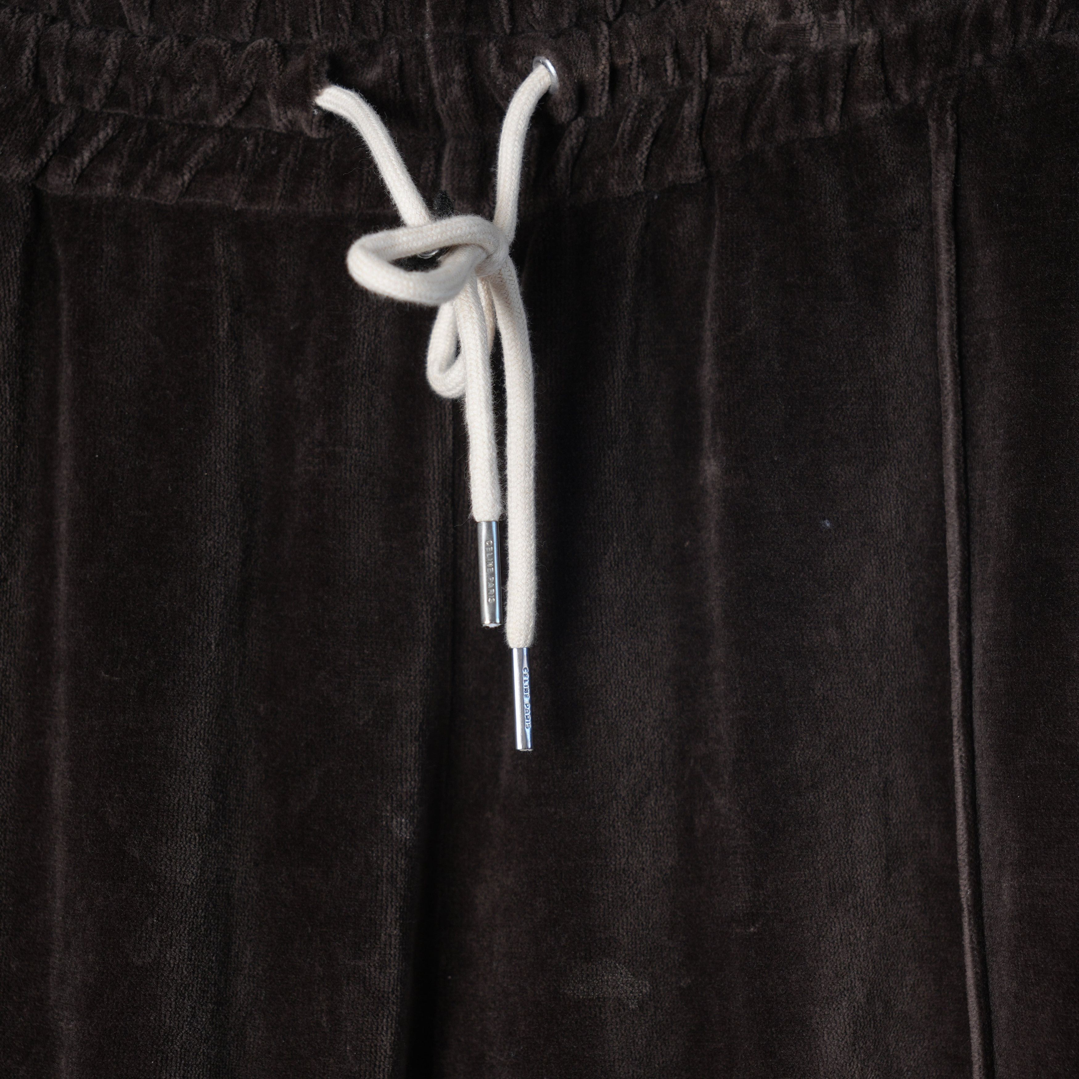 Celine CELINE VELOUR SWEATPANTS Size 30" / US 8 / IT 44 - 4 Thumbnail