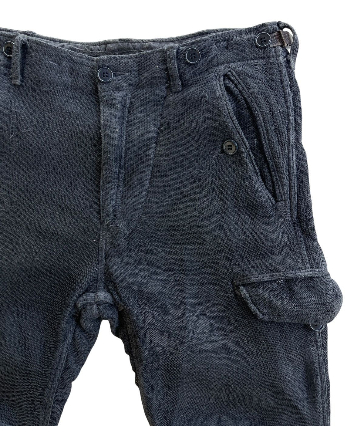 Maison MIHARA YASUHIRO MiharaYasuhiro Layered Netted Cargo Pants Distressed Size US 33 - 6 Thumbnail